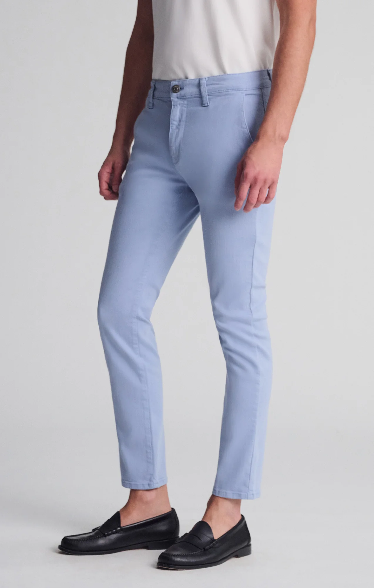 MILTON SLIM STRAIGHT CHINO IN MOUNTAIN SPRING LUXE TWILL - Image 8