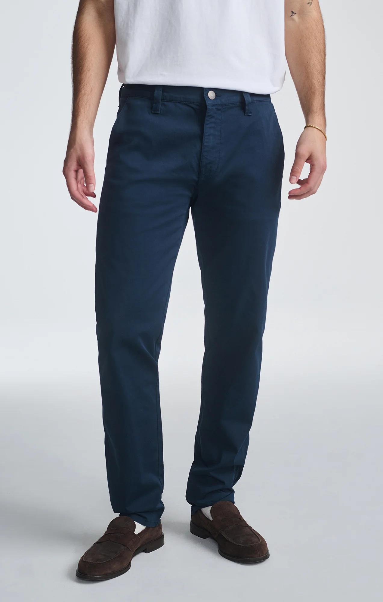 MILTON SLIM STRAIGHT CHINO IN NIGHT CITY SMART - Image 6