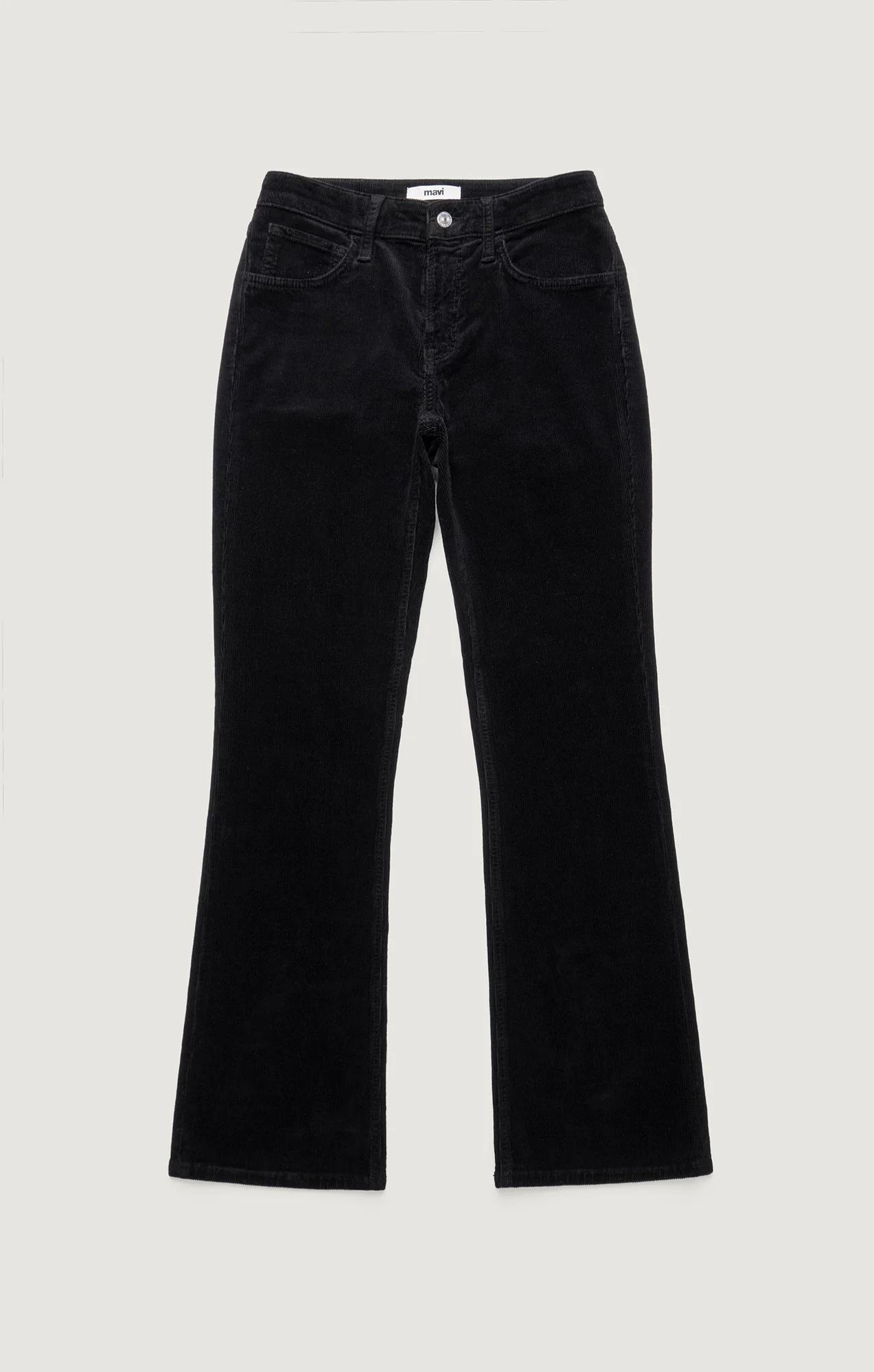 MOLLY BOOTCUT IN BLACK CORD - Image 7