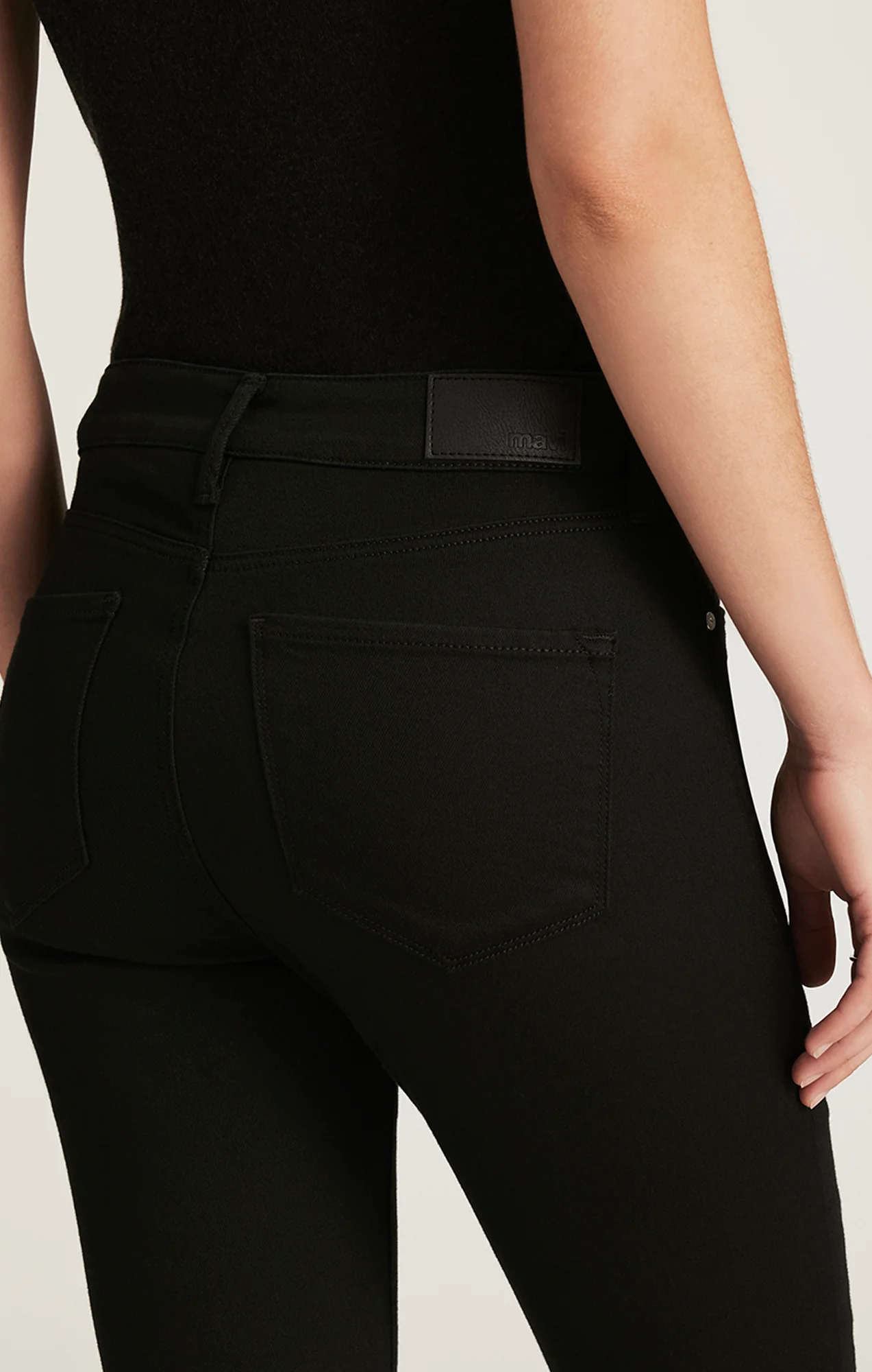 MOLLY BOOTCUT IN BLACK SUPERSOFT - Image 4
