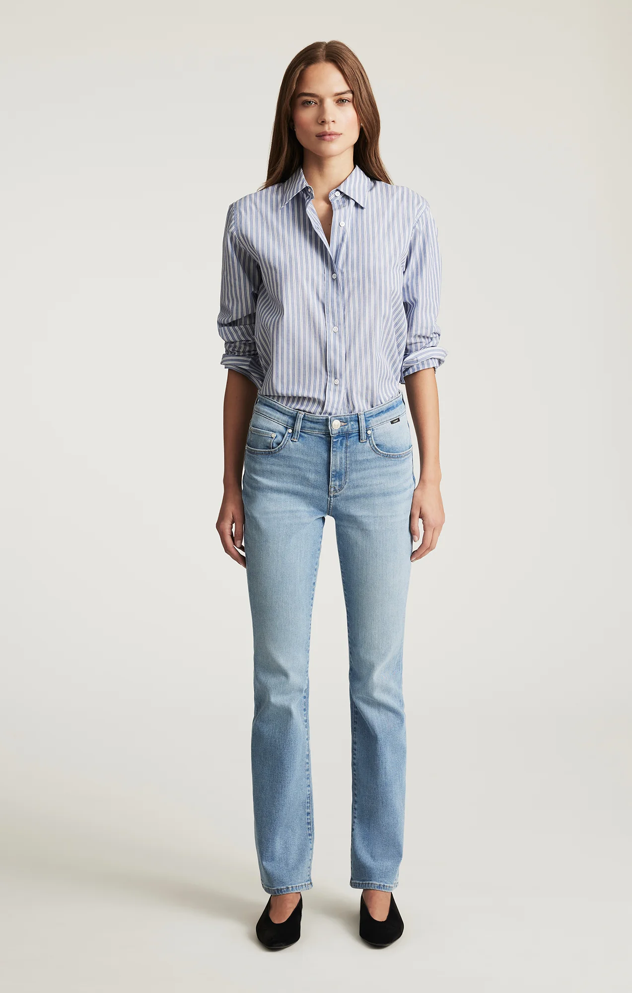 MOLLY BOOTCUT IN BLEACHED TRIBECA - Image 4
