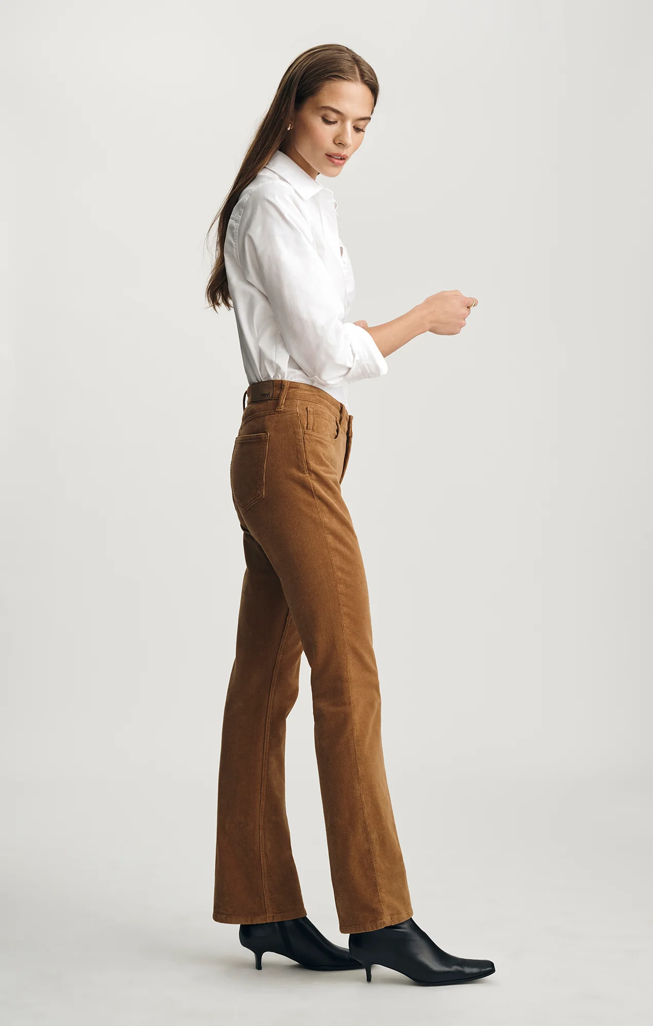 MOLLY BOOTCUT IN CAMEL CORD - Image 2