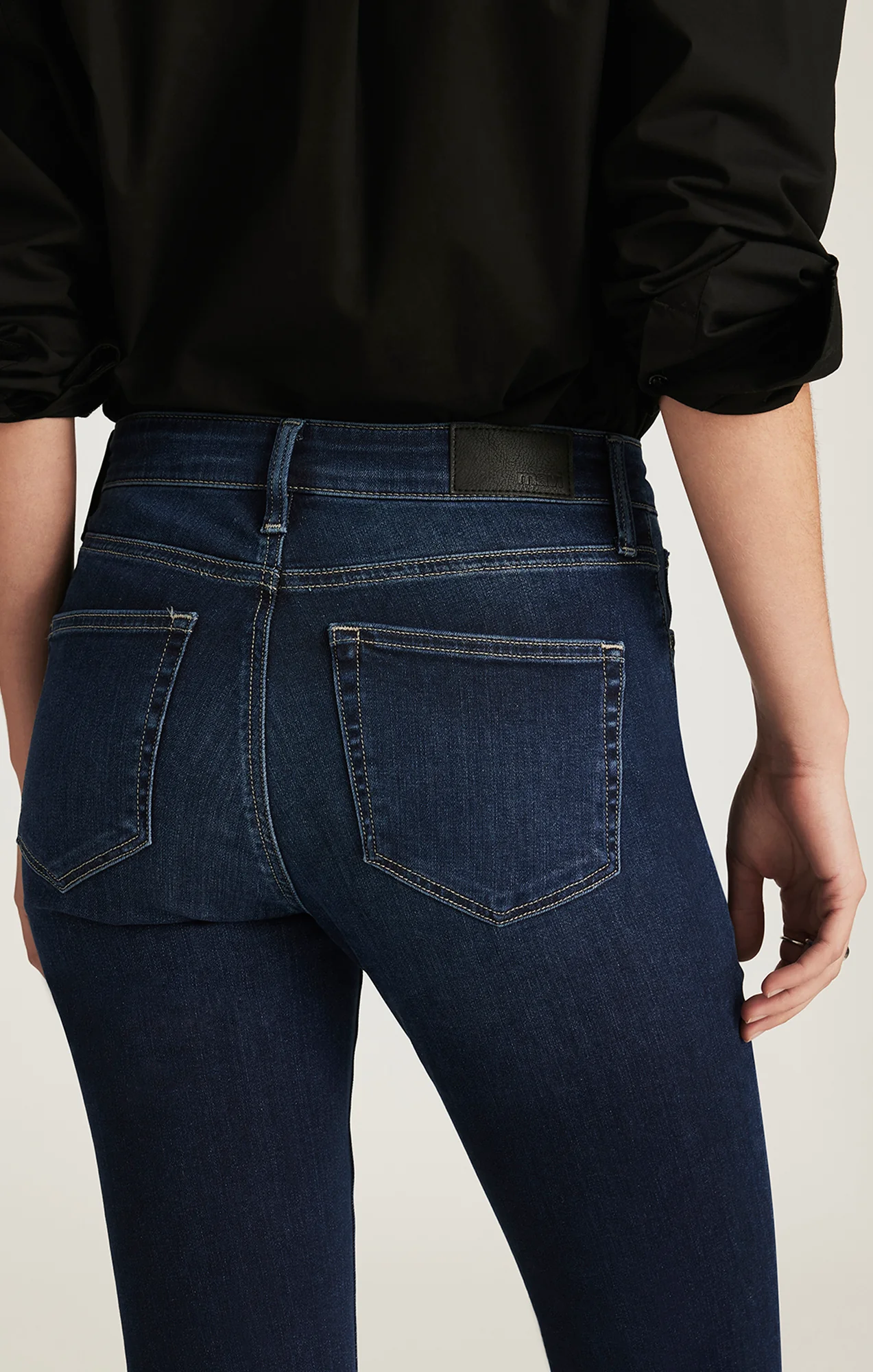 MOLLY BOOTCUT IN DEEP BRUSHED FEATHER LUXE - Image 6
