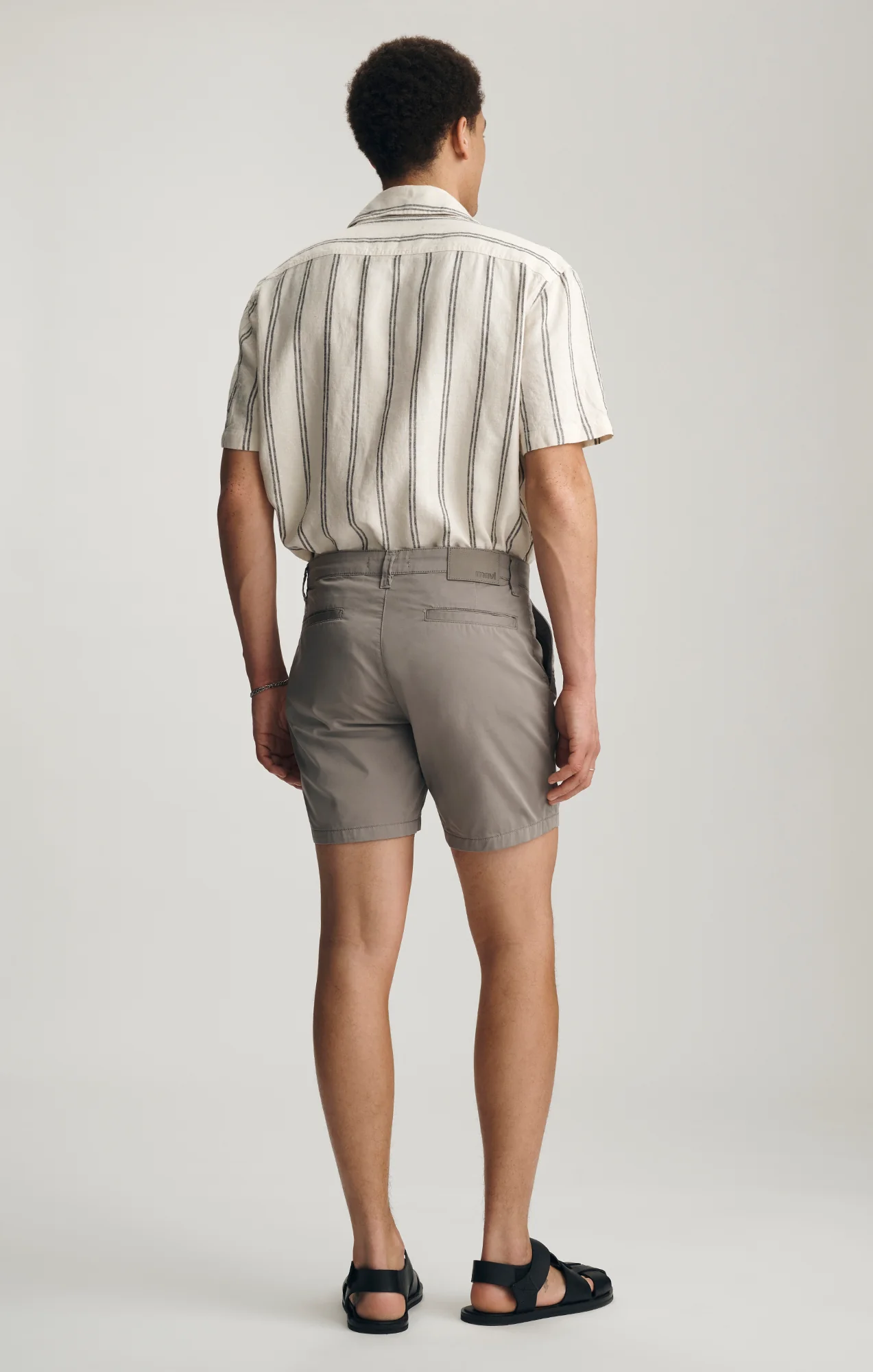 NATE CHINO SHORTS IN FOGGY CITY SMART - Image 2