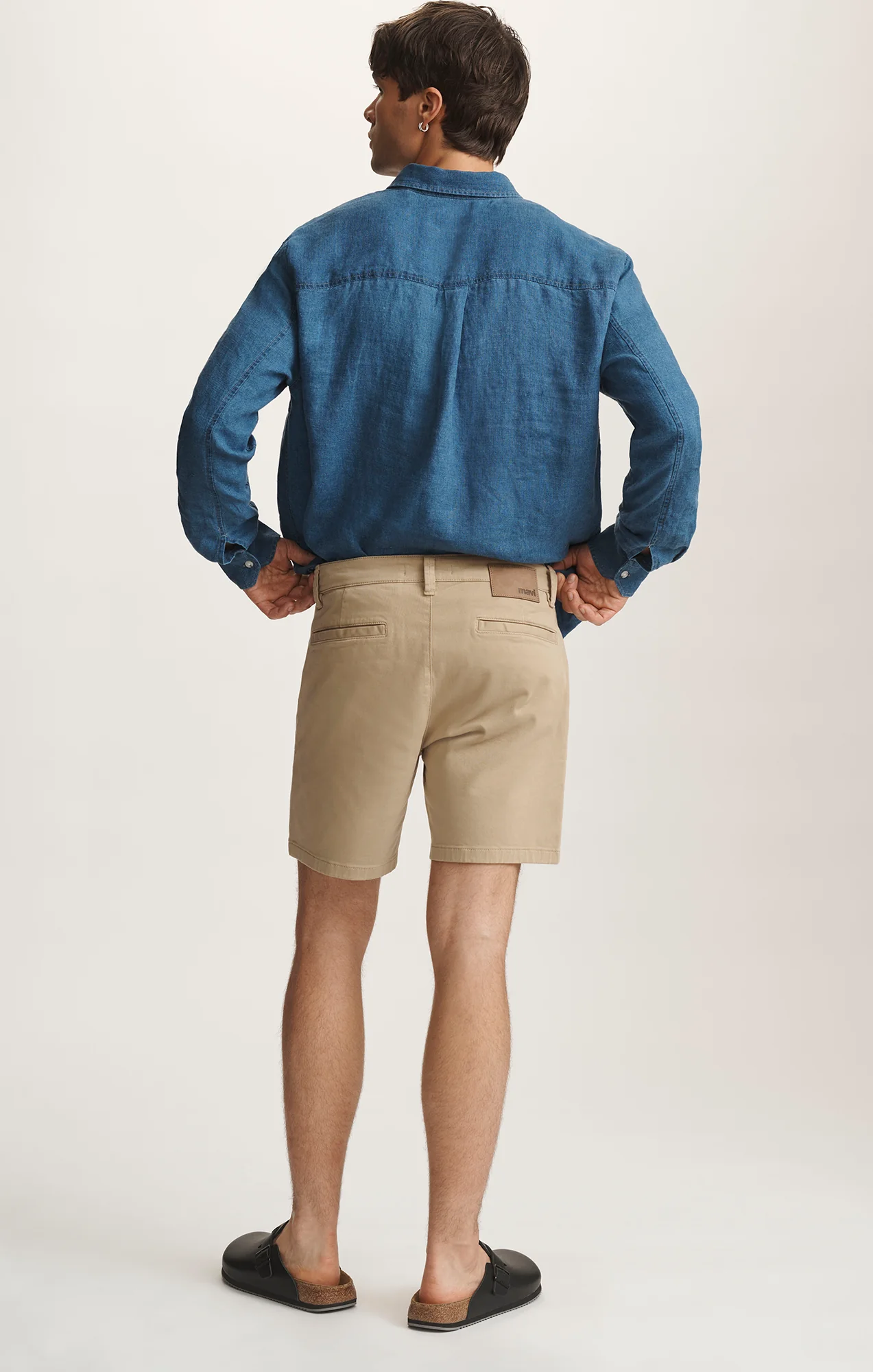 NATE SHORTS IN KHAKI CASUAL TWILL - Image 2