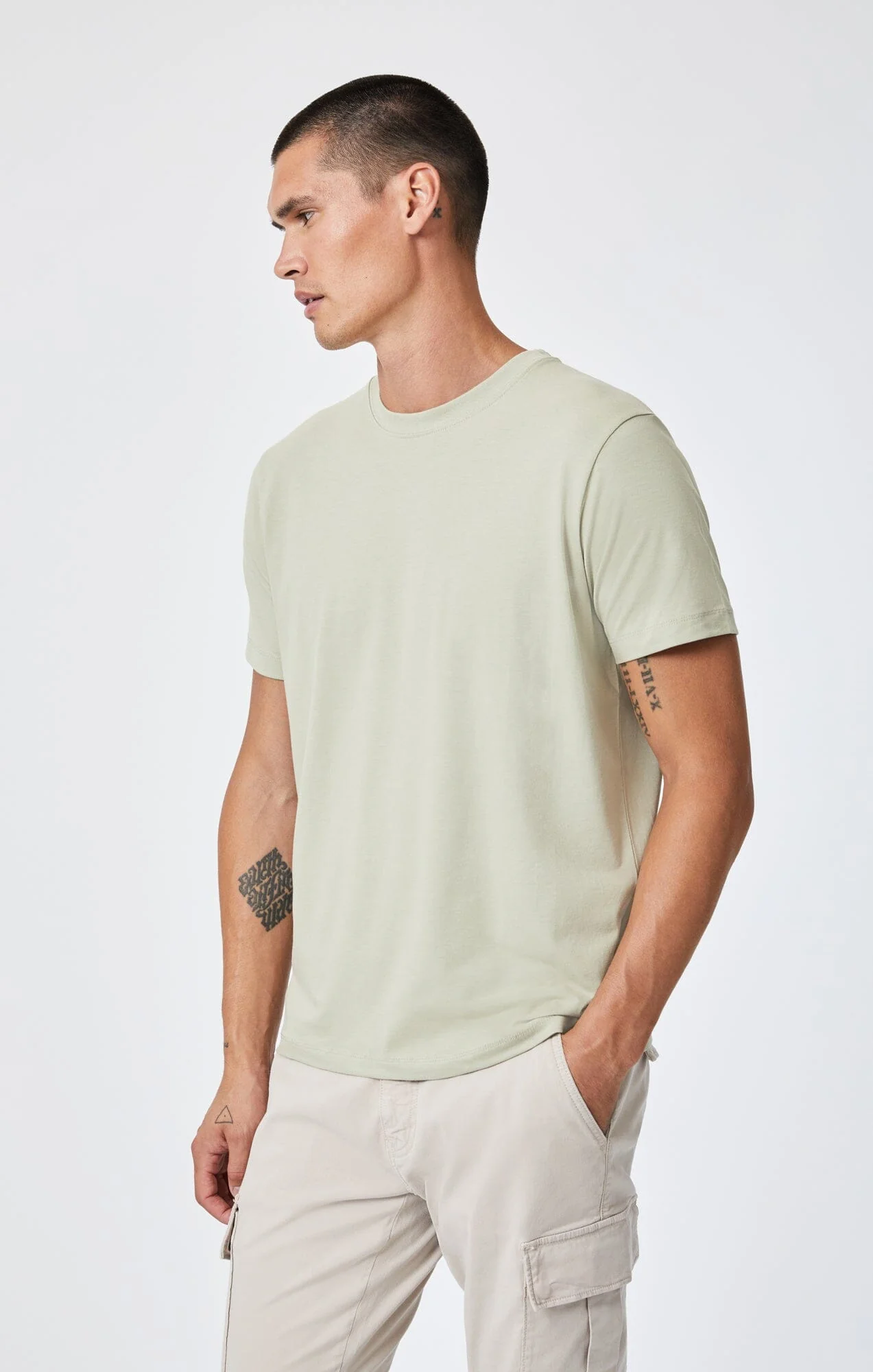 T-SHIRT IN TEA NATURAL DYE - Image 3