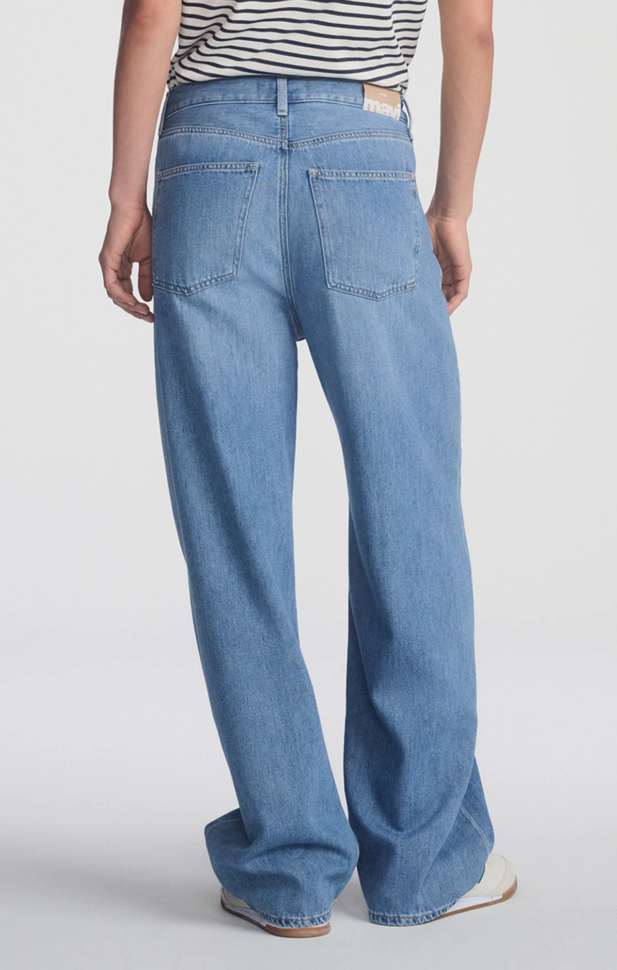 NELLA WIDE LEG IN LIGHT BLUE WELL BLUE - Image 4
