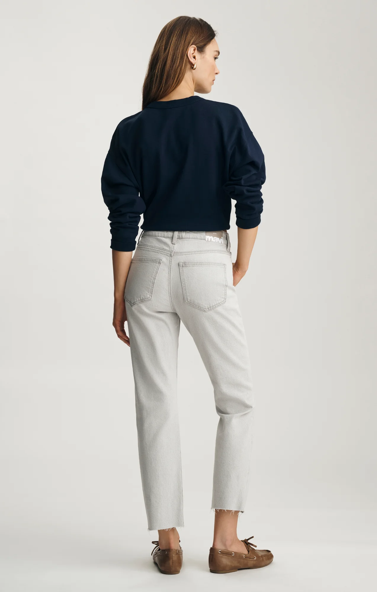 NEW YORK STRAIGHT LEG IN ICE GREY CLASSIC BLUE - Image 2