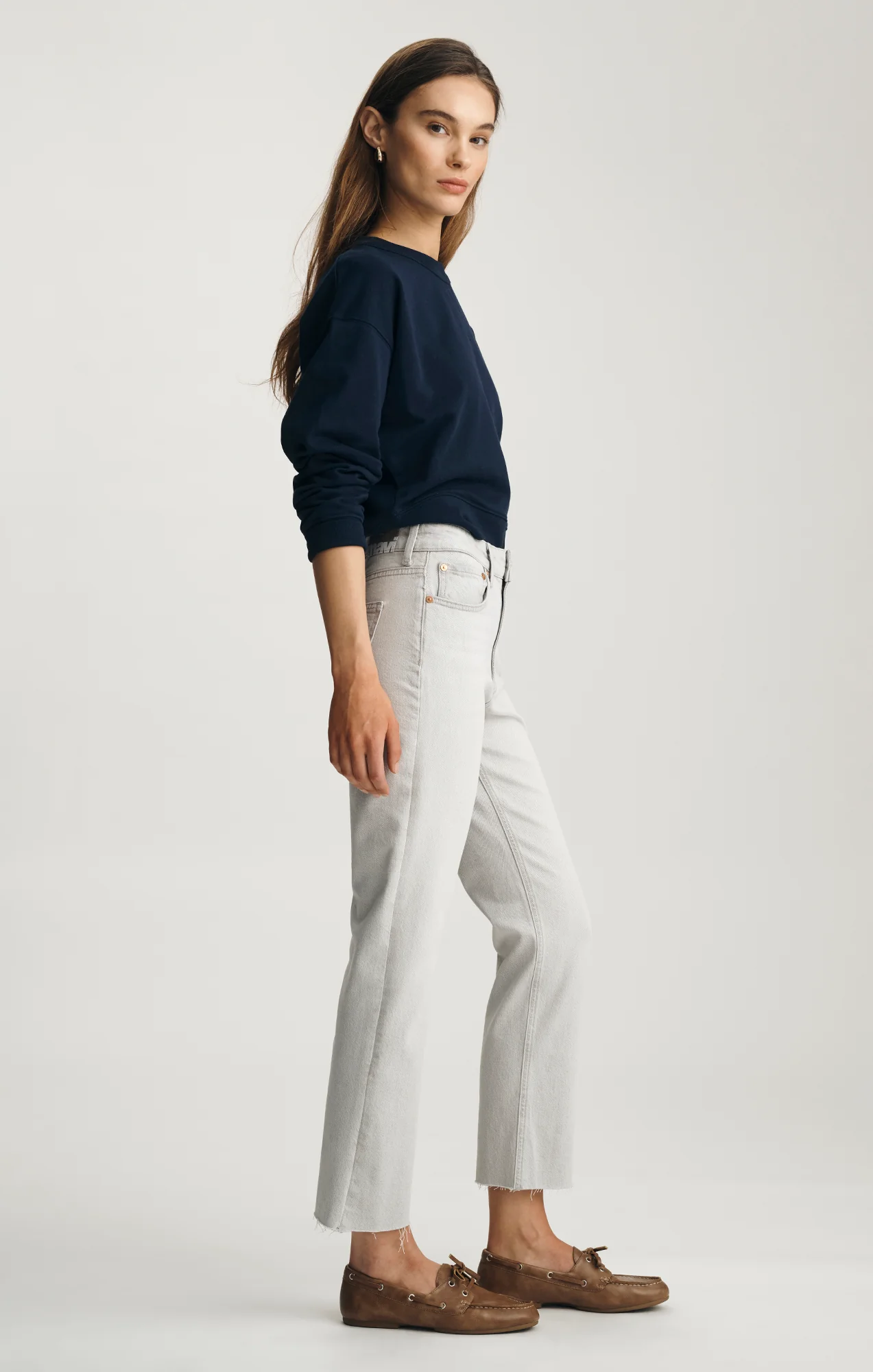 NEW YORK STRAIGHT LEG IN ICE GREY CLASSIC BLUE - Image 4