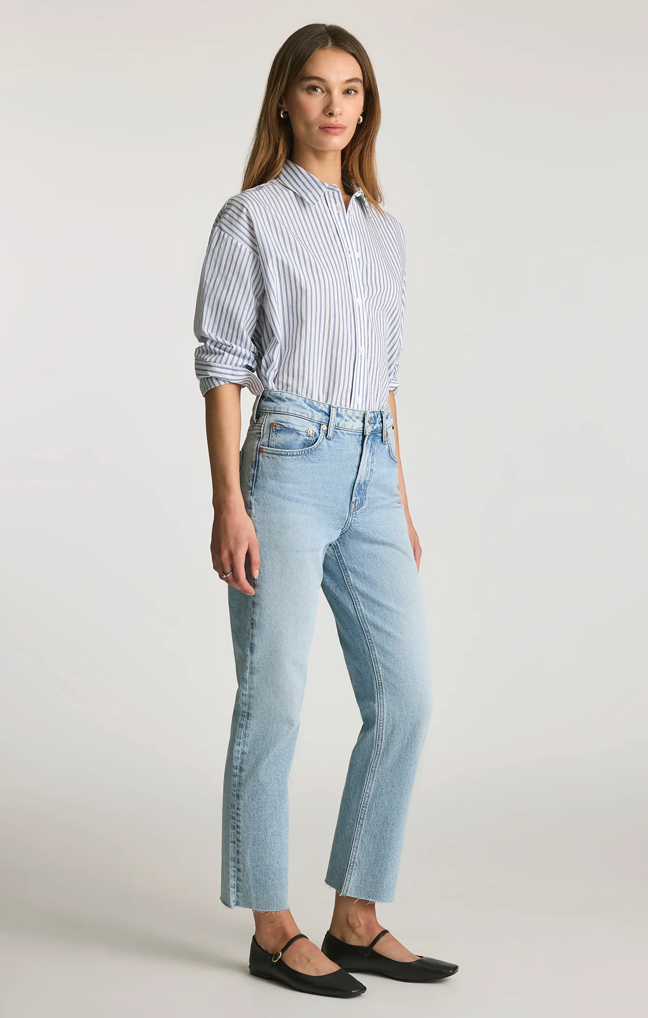 NEW YORK STRAIGHT LEG IN LIGHT BRUSHED CLASSIC BLUE - Image 2
