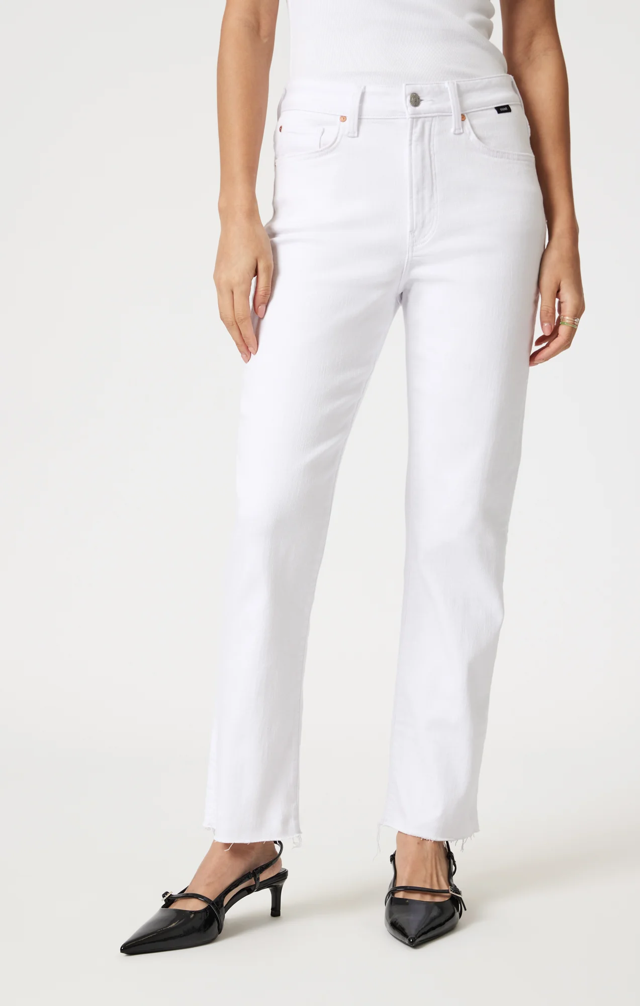 NEW YORK STRAIGHT LEG IN WHITE FLEX BLUE - Image 3