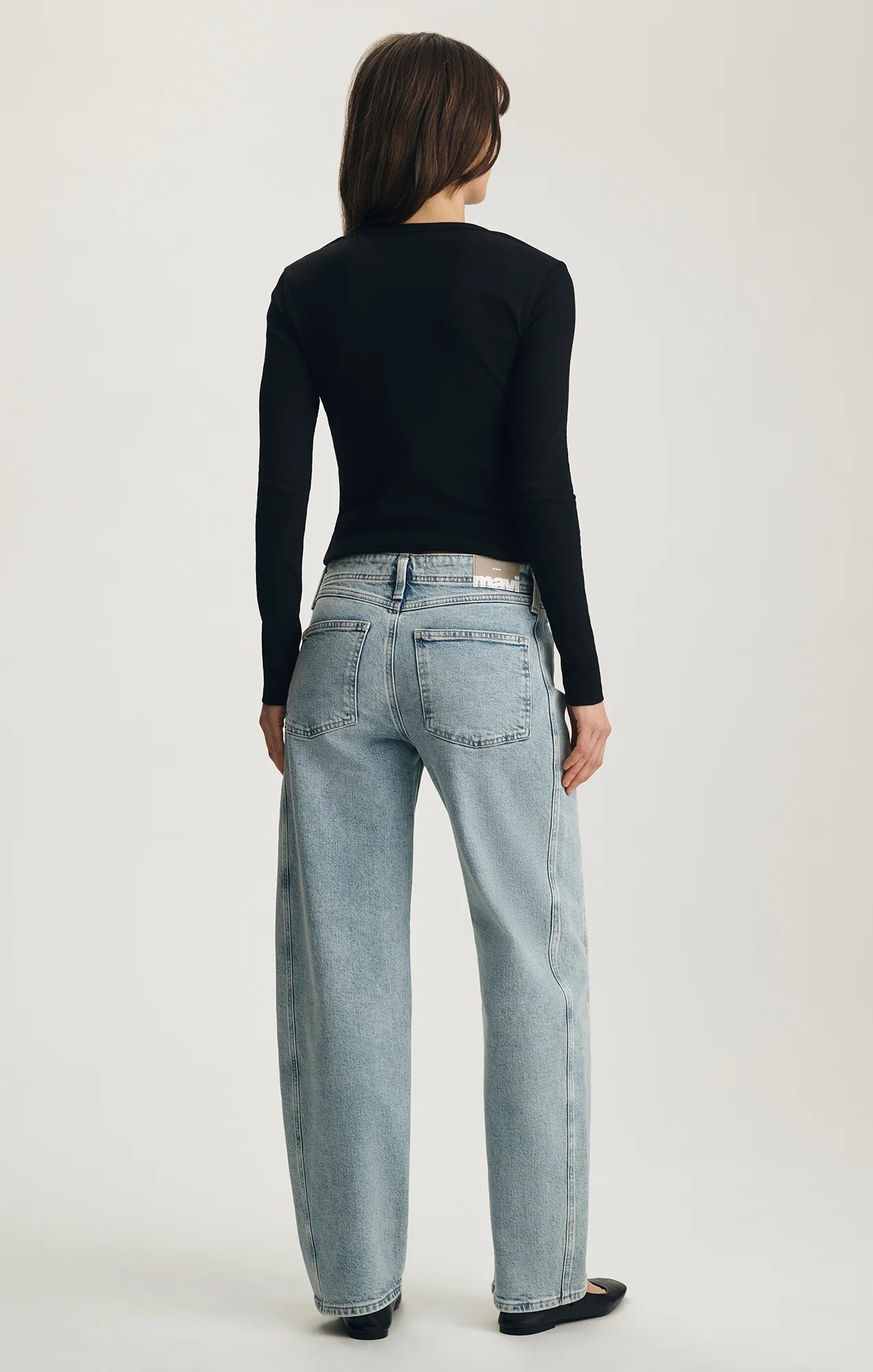 NICA TWISTED BARREL IN LIGHT USED DENIM - Image 3