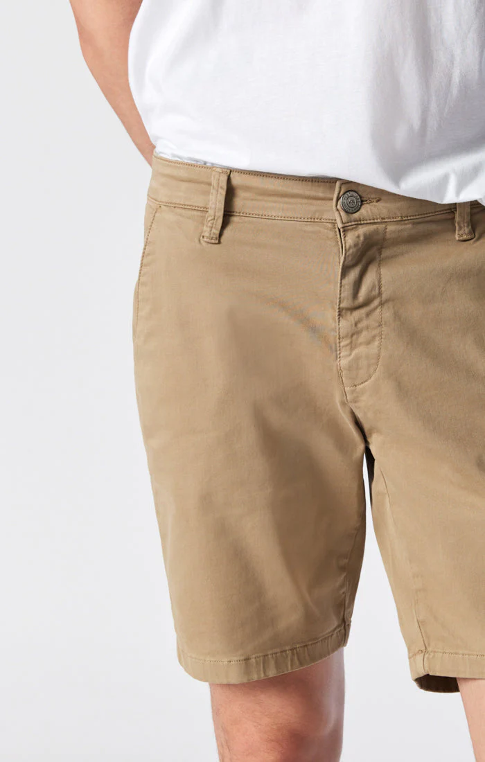 NOAH SHORTS IN BRITISH KHAKI TWILL - Image 4