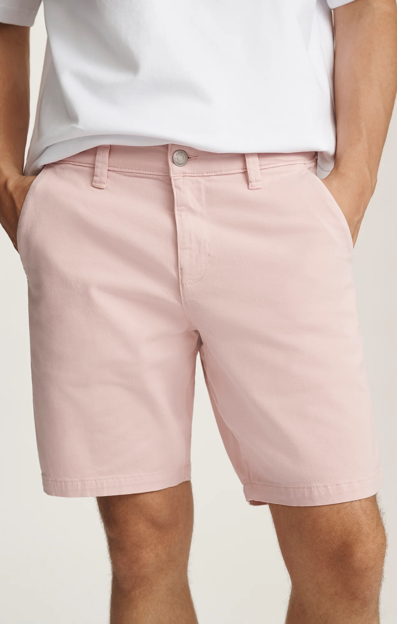 NOAH SHORTS IN FLAMINGO CASUAL TWILL - Image 3