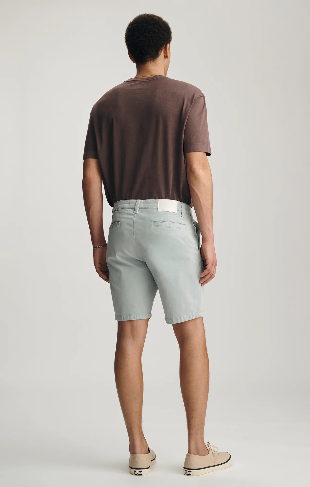 NOAH SHORTS IN SKY BLUE TWILL - Image 2
