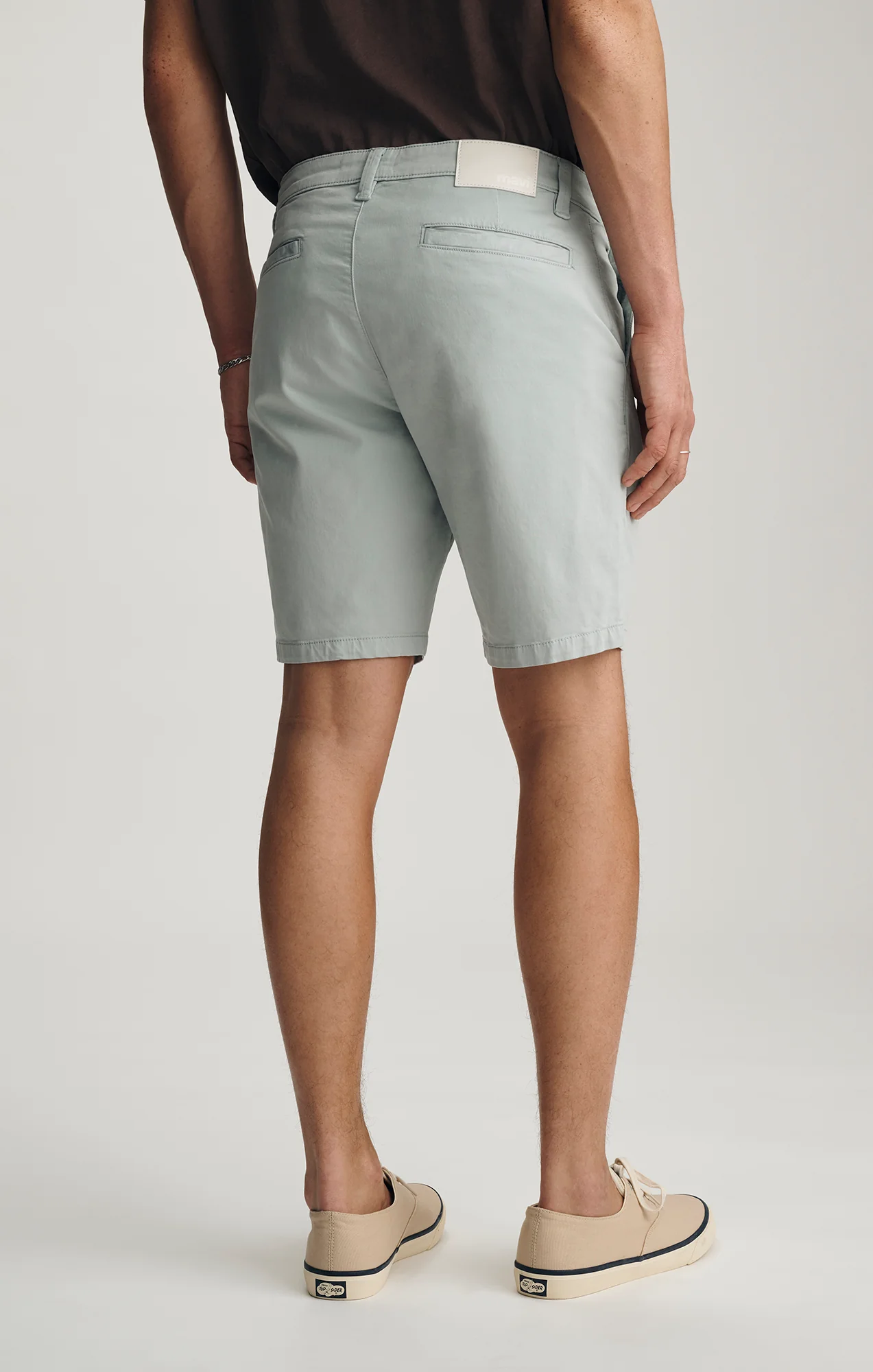 NOAH SHORTS IN SKY BLUE TWILL - Image 4