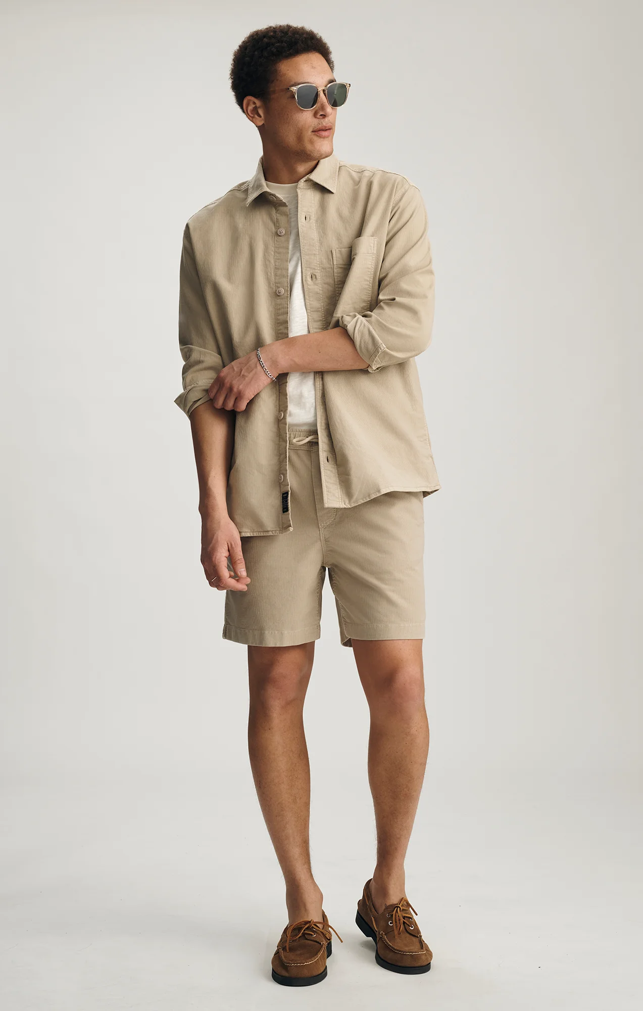 ONE POCKET OVERSHIRT IN FEATHER GRAY - Image 4
