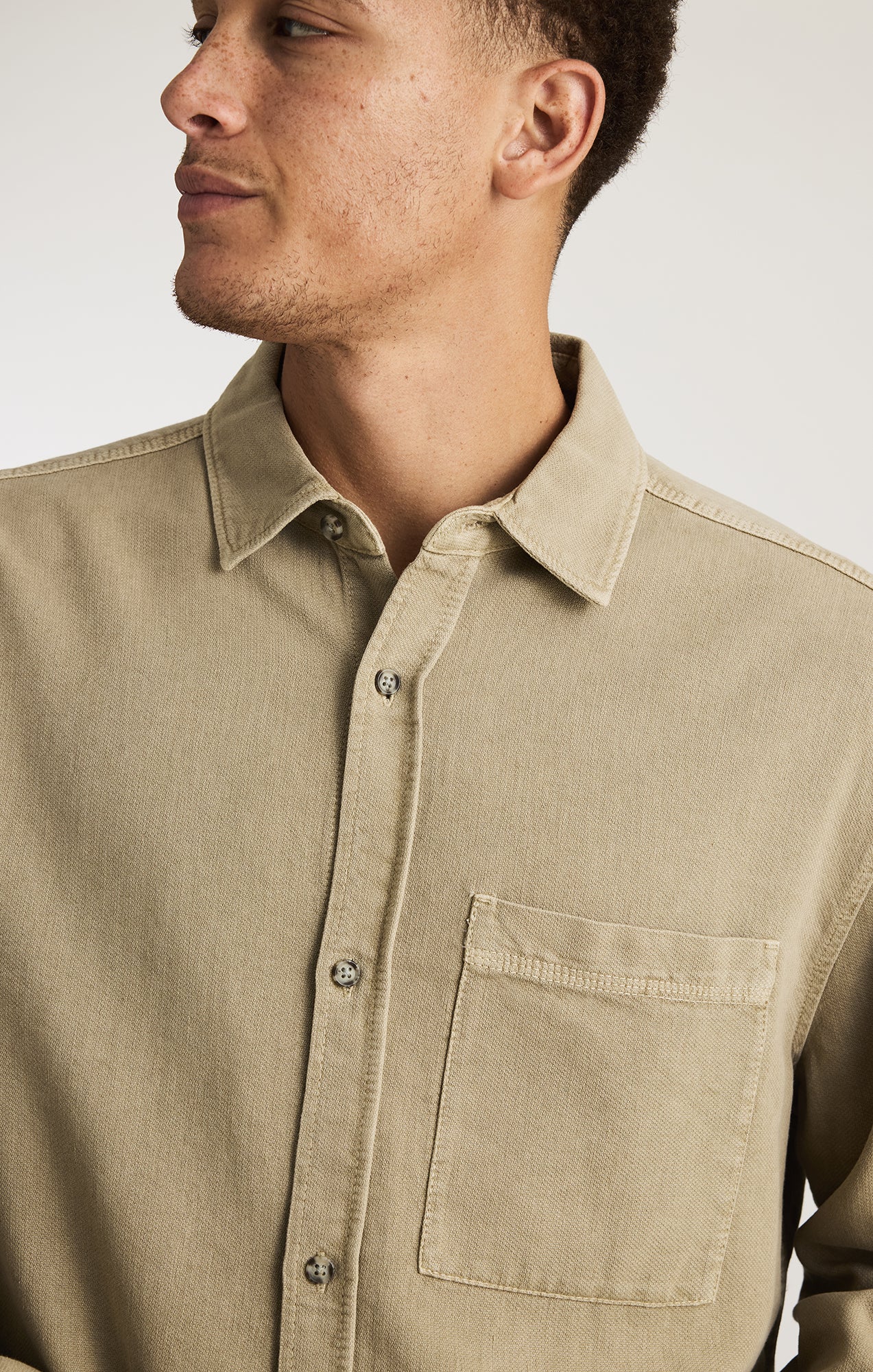 ONE POCKET BUTTON-UP SHIRT IN SENECA ROCK - Image 4
