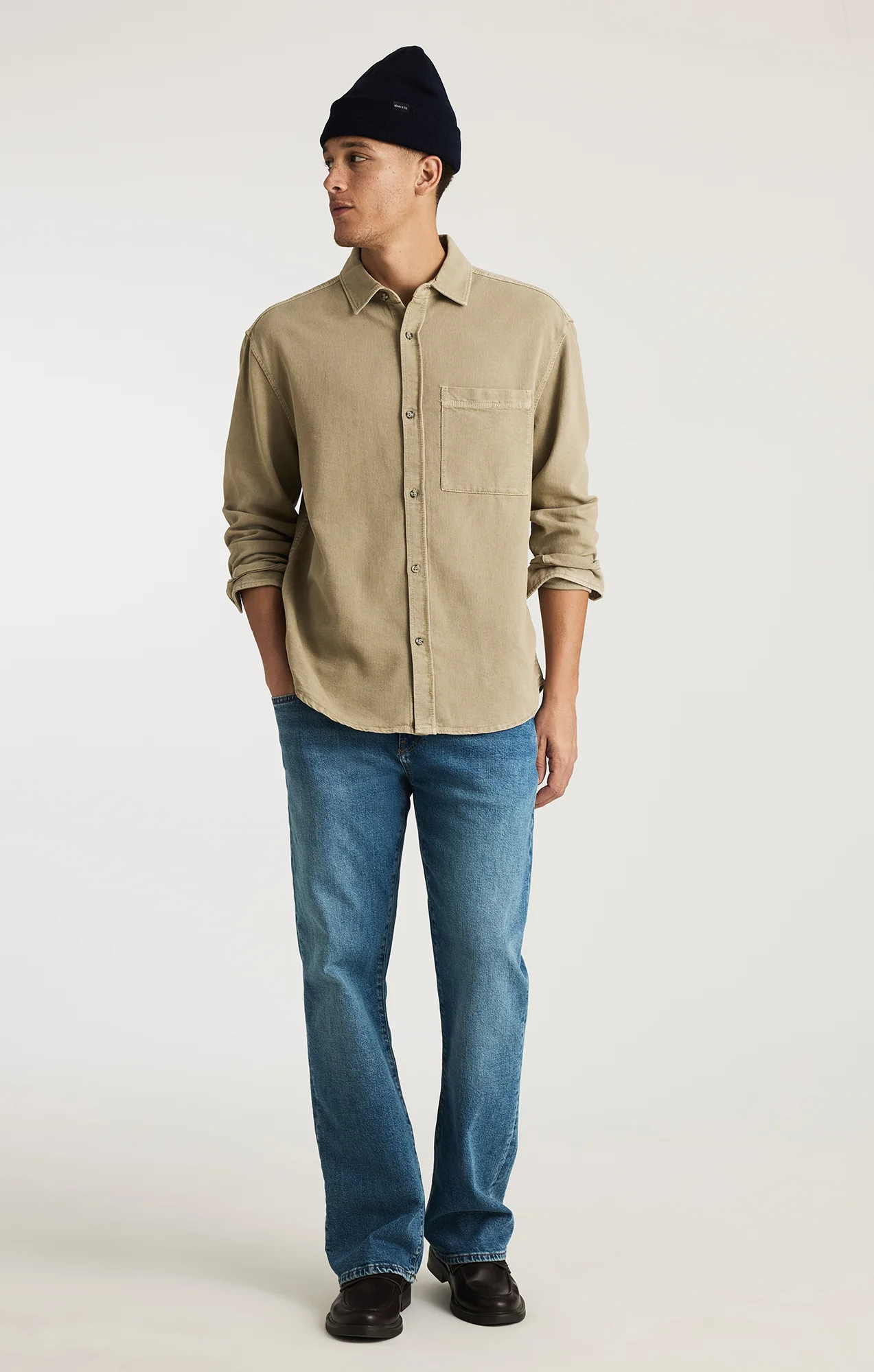 ONE POCKET BUTTON-UP SHIRT IN SENECA ROCK - Image 5