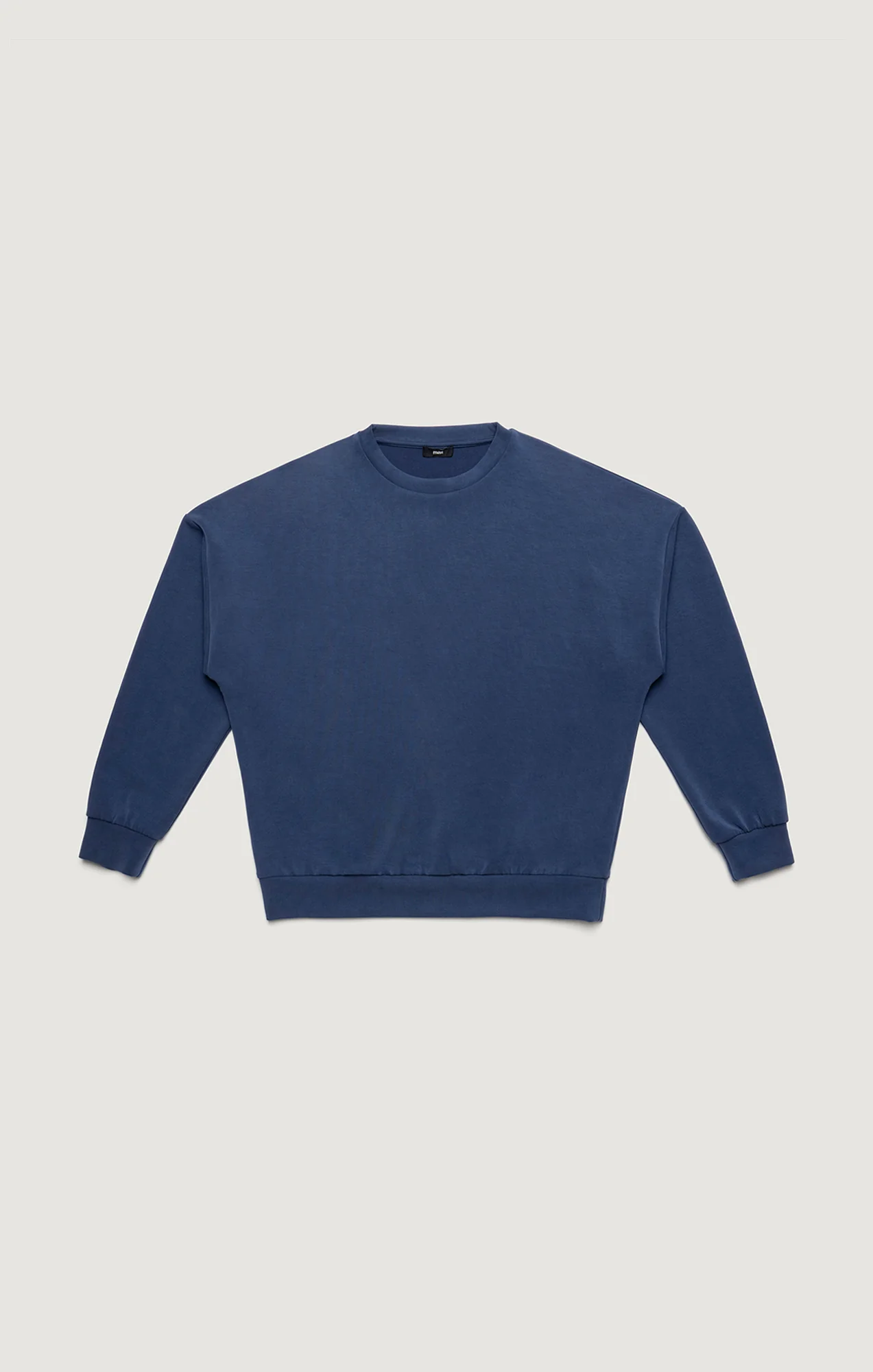 LUXE TOUCH TENCEL™ SWEATSHIRT IN MEDIEVAL BLUE - Image 6