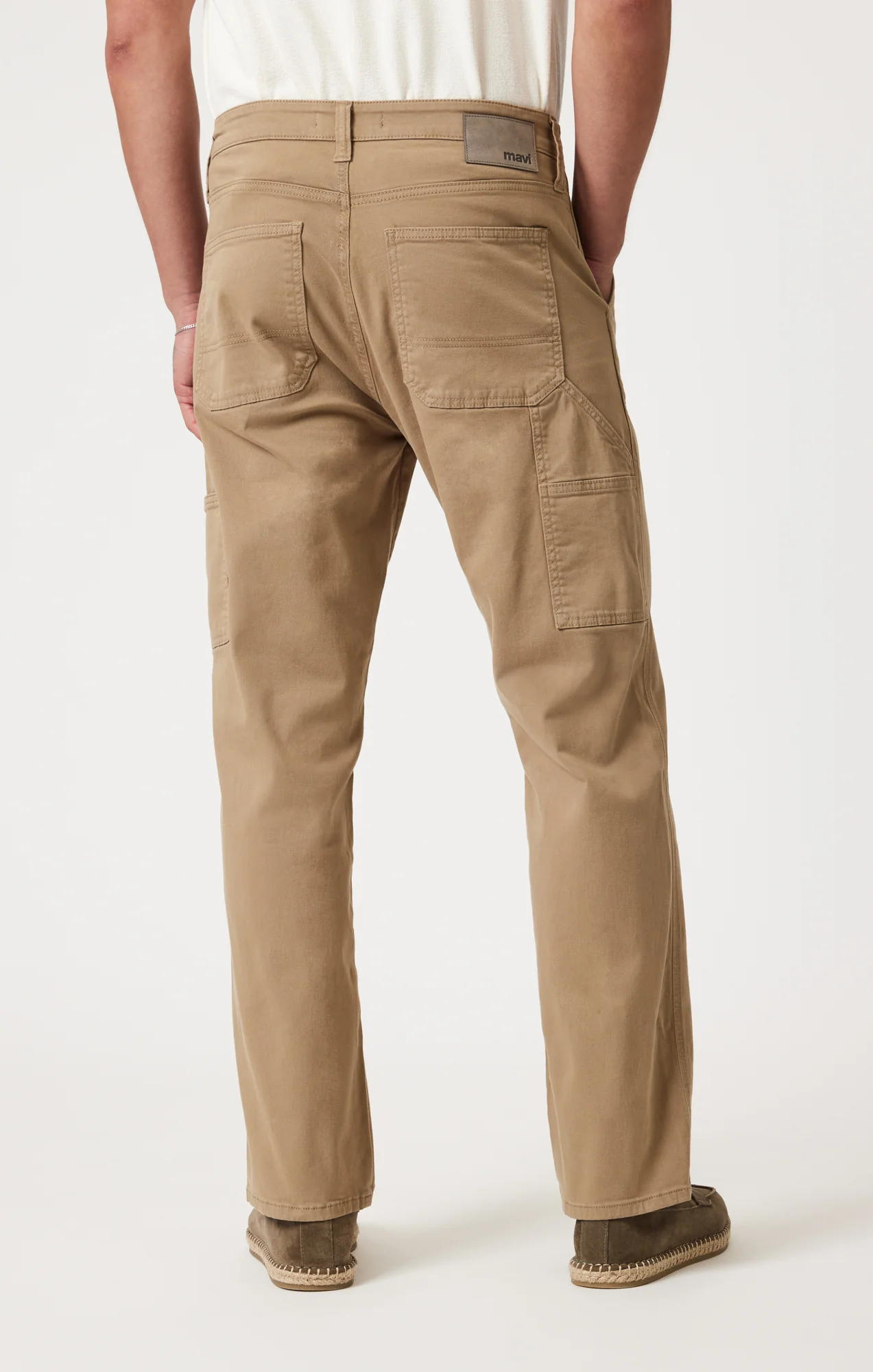 OXFORD LOOSE STRAIGHT LEG IN KHAKI CASUAL TWILL - Image 5