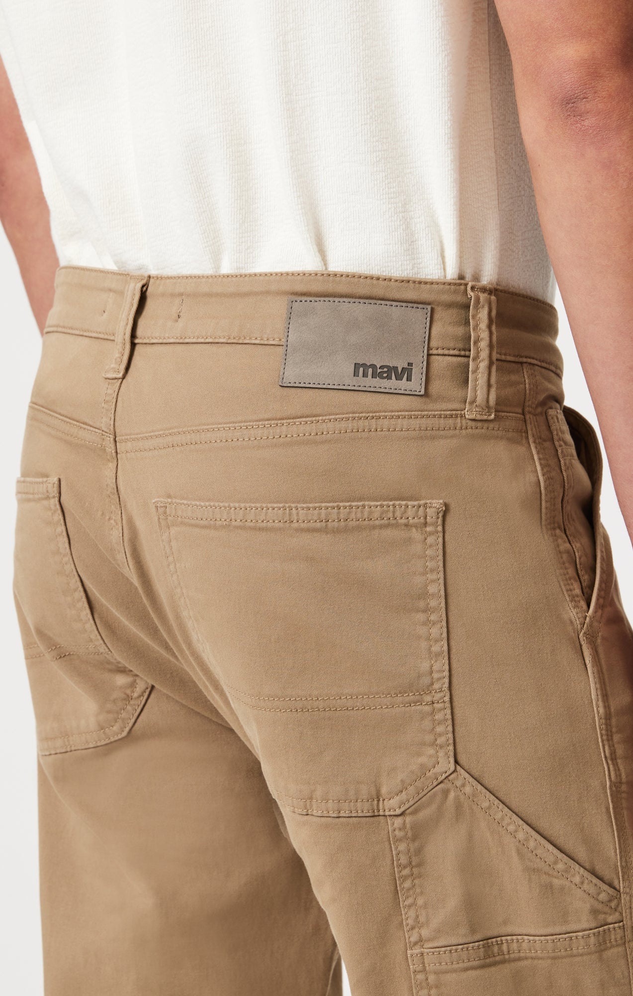 OXFORD LOOSE STRAIGHT LEG IN KHAKI CASUAL TWILL - Image 6