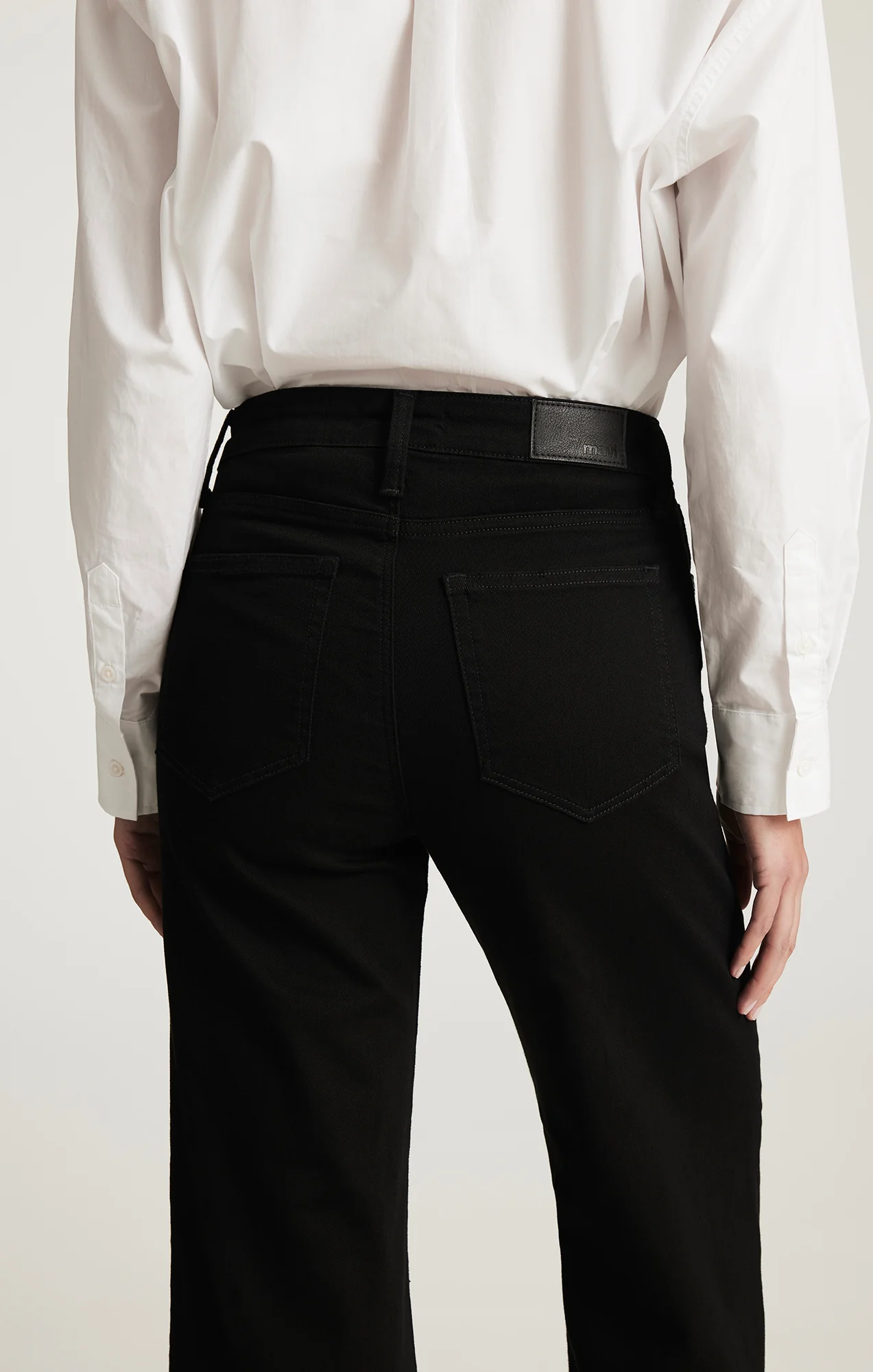 PALOMA WIDE LEG IN BLACK FLEX BLUE - Image 5
