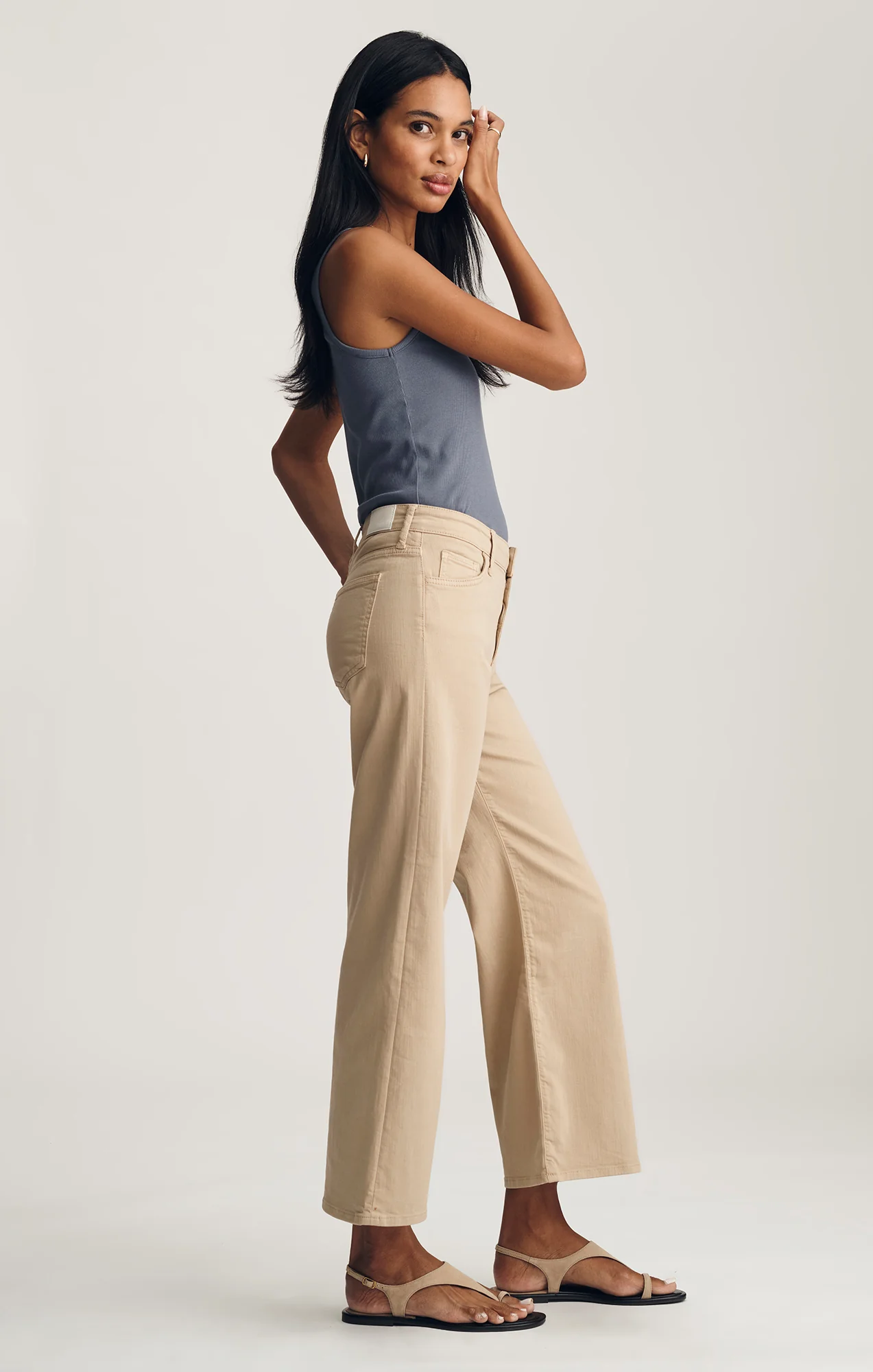 PALOMA WIDE LEG IN CORN SILK FLEX BLUE - Image 2