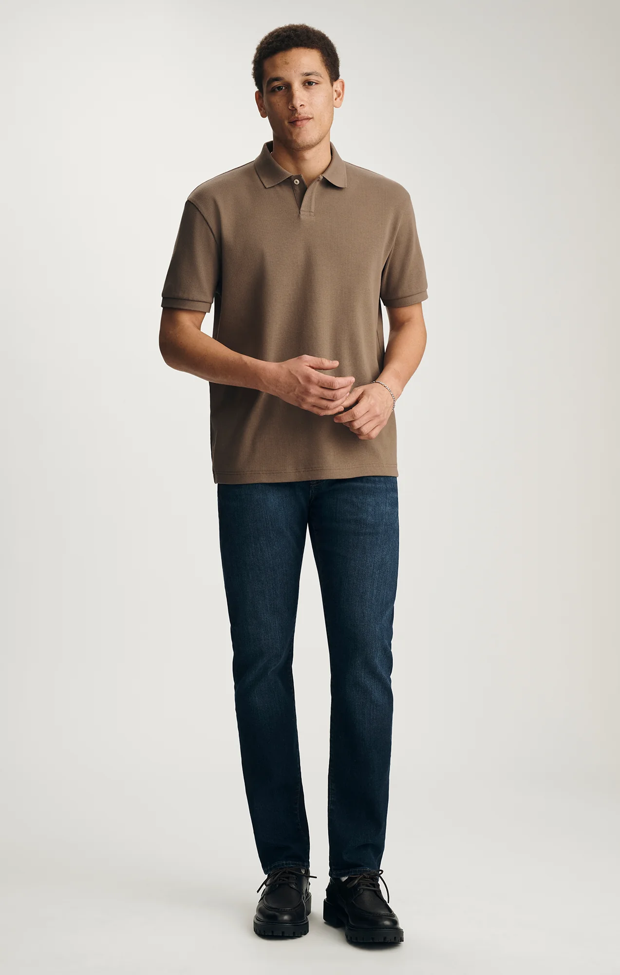 POLO T-SHIRT IN MOREL - Image 4