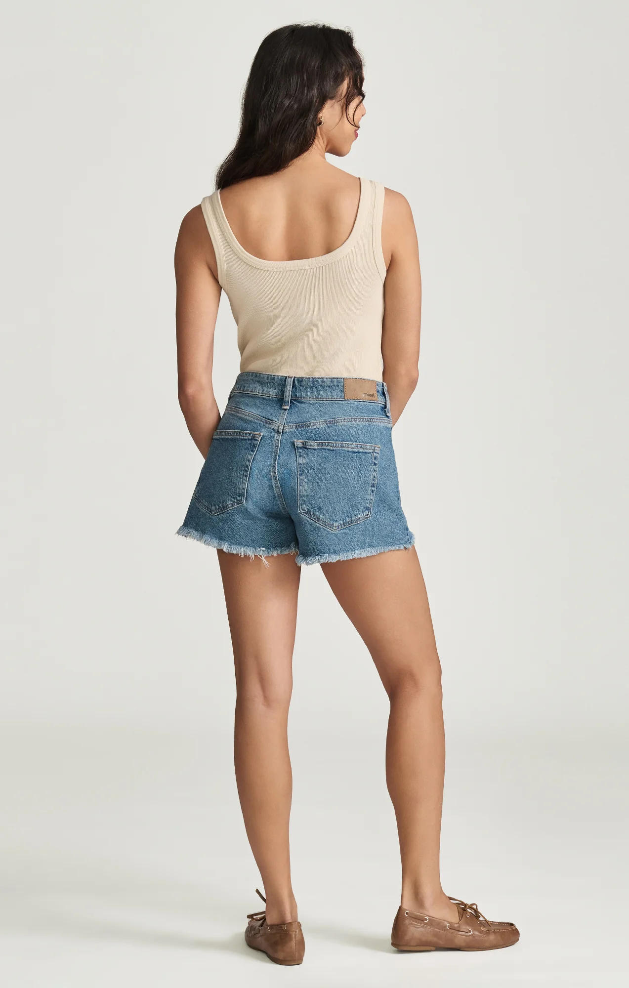 ROSIE BOYFRIEND SHORTS IN DARK 90'S - Image 2