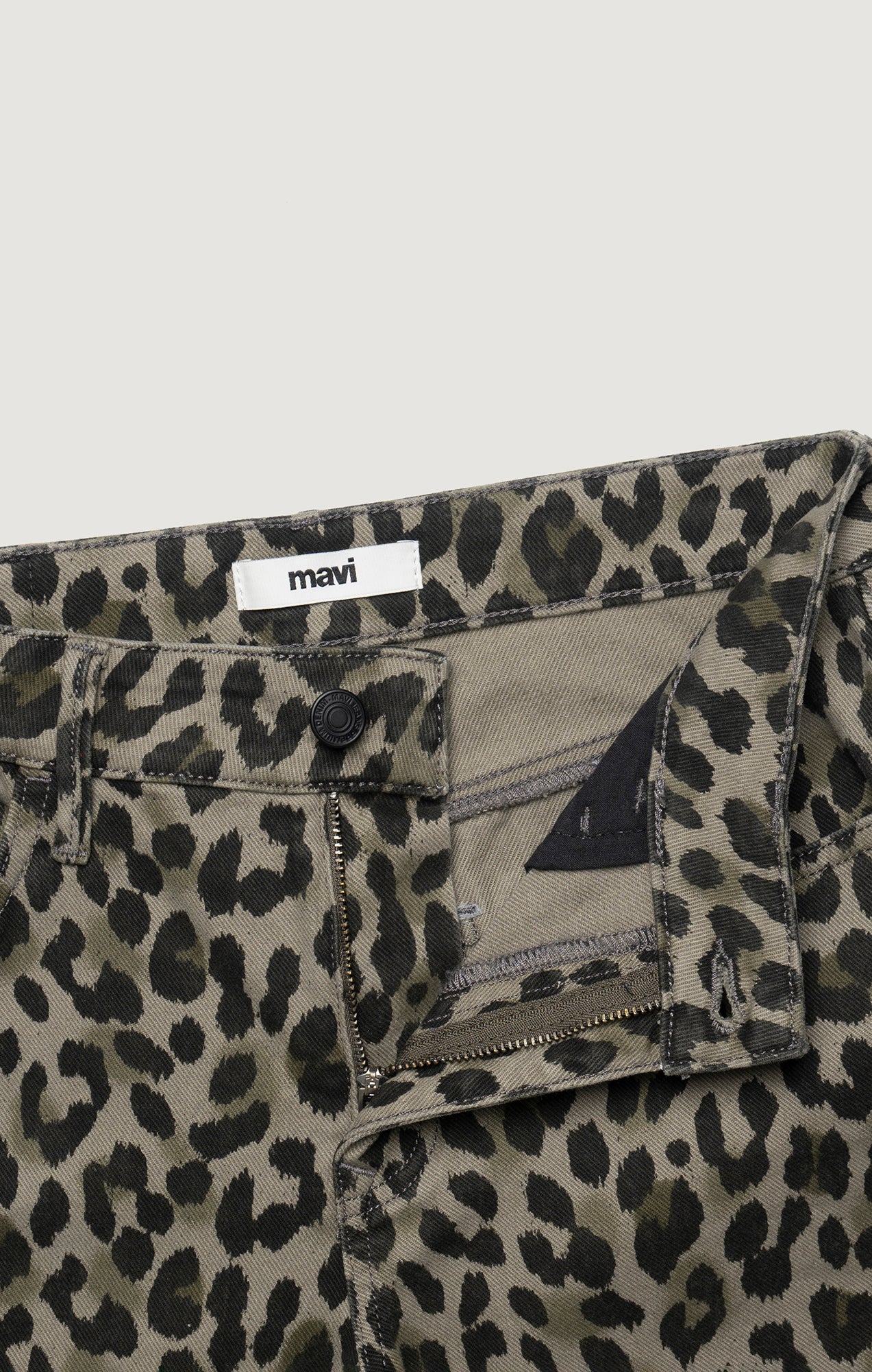 SABRINA WIDE LEG IN GREEN LEO DENIM - Image 8