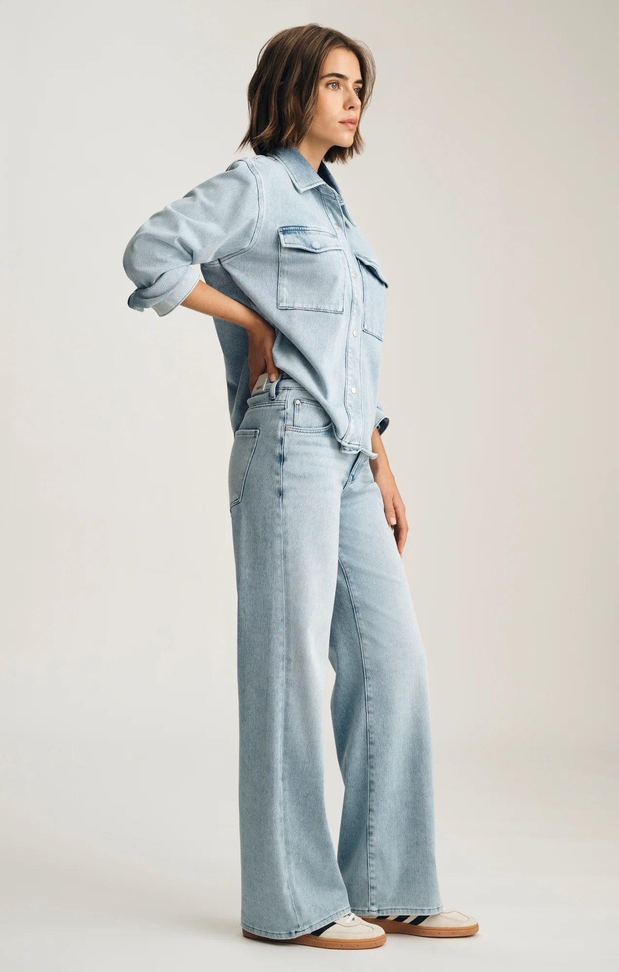 SABRINA WIDE LEG IN LIGHT MOVE - Image 2