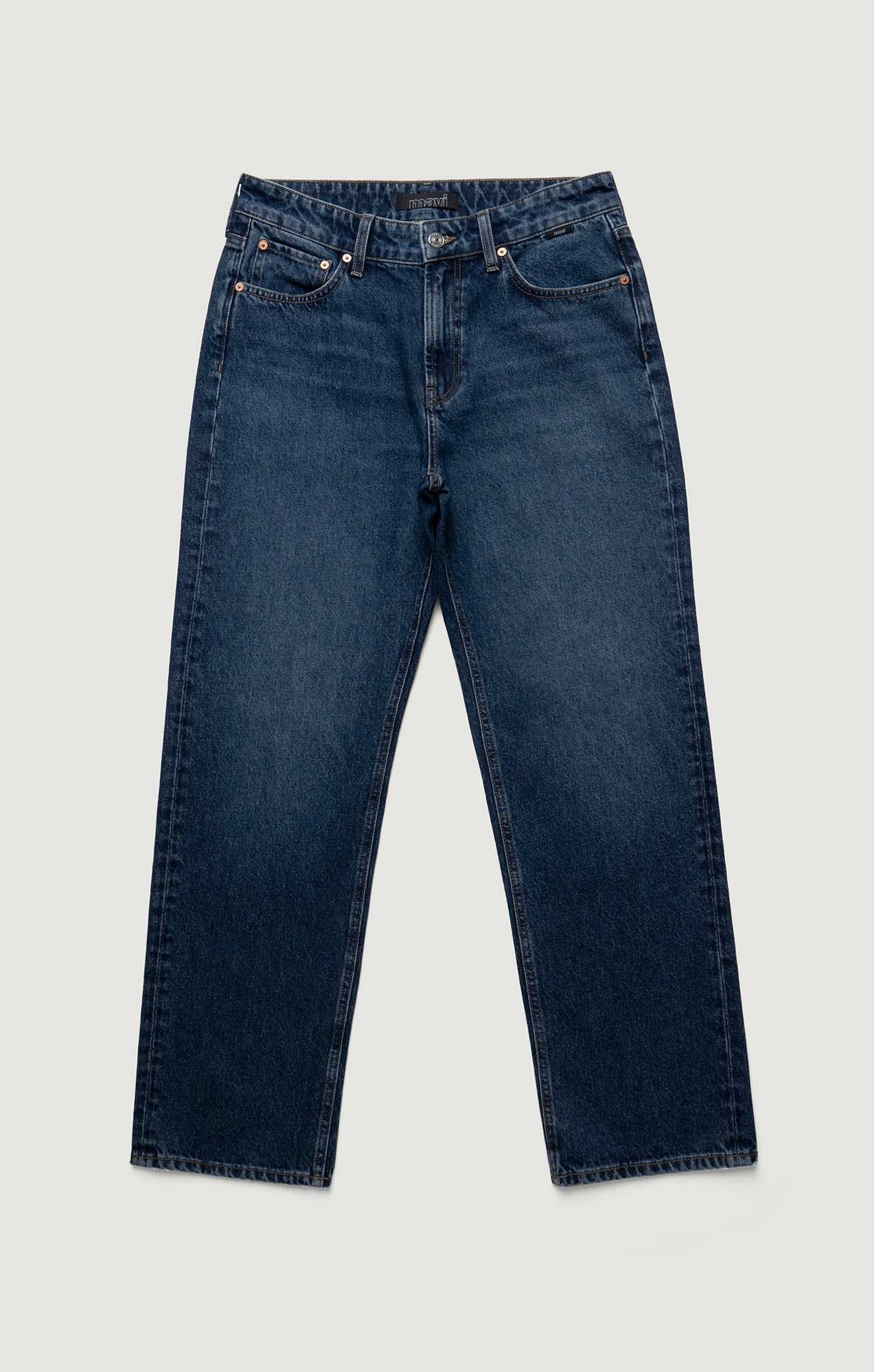 SAVANNAH STRAIGHT LEG IN DEEP BRUSHED CLASSIC DENIM - Image 6