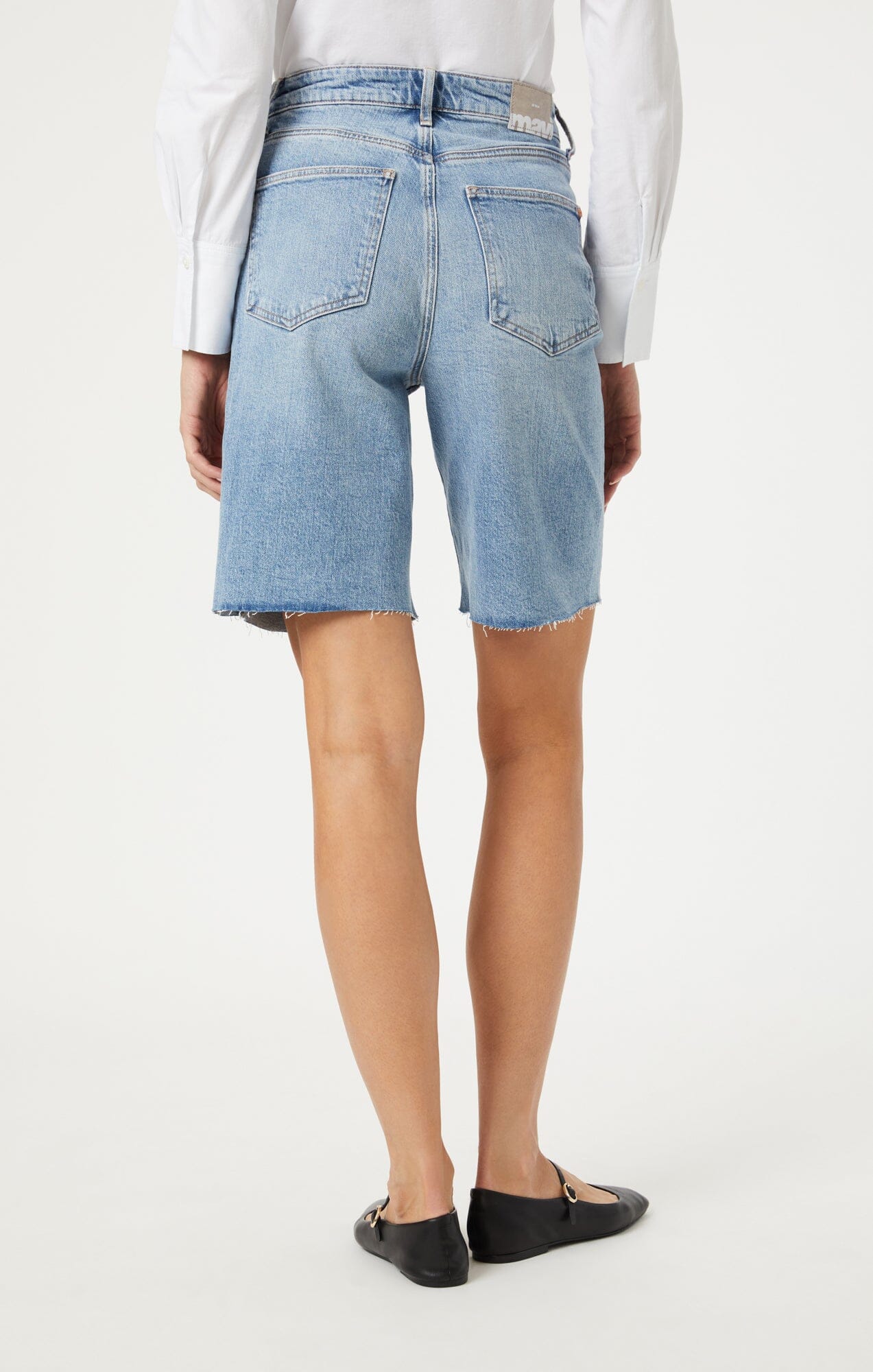 SELINA SHORTS IN LIGHT USED CLASSIC BLUE - Image 5