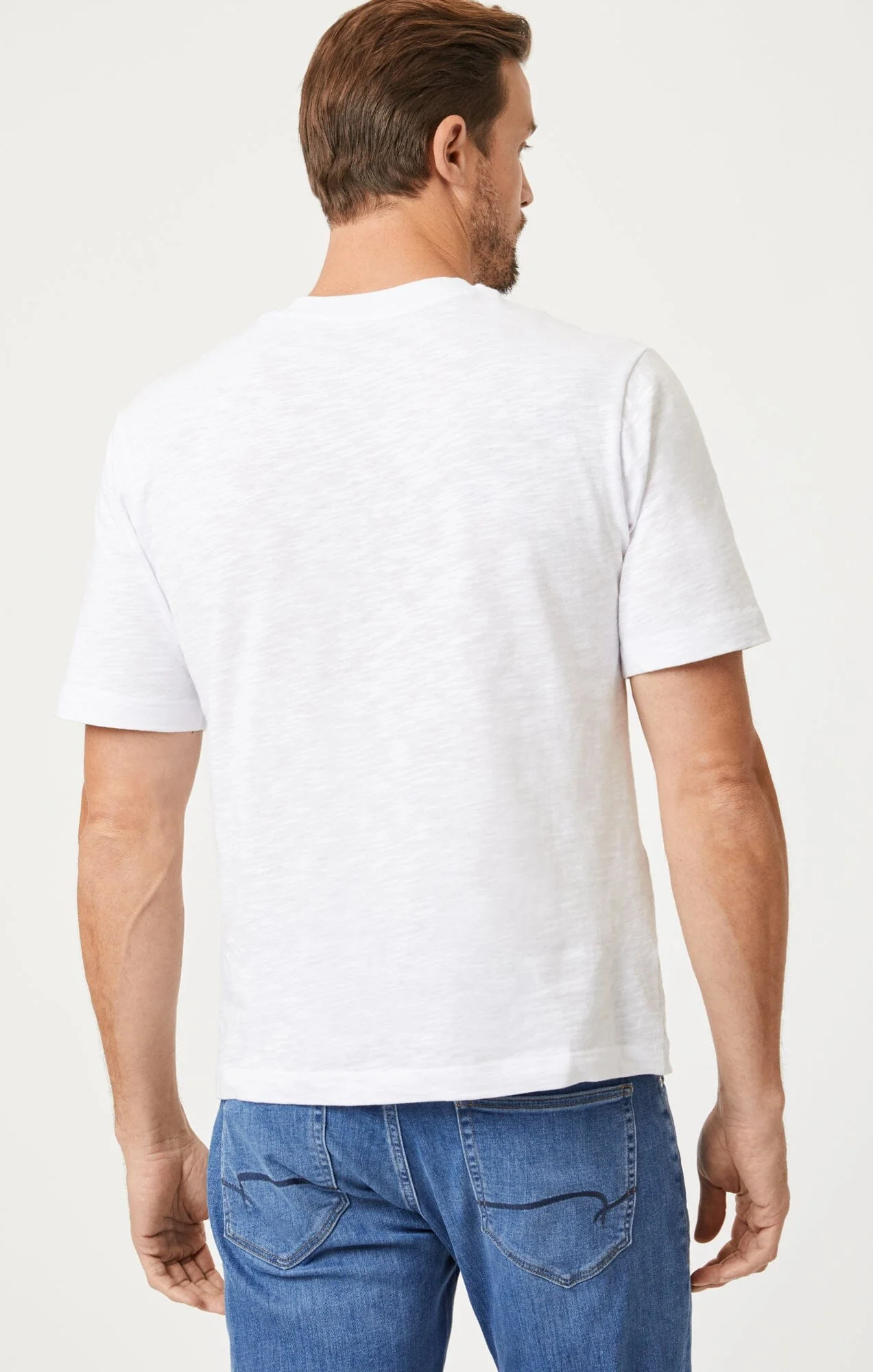 SHORT SLEEVE T-SHIRT IN WHITE - Image 3
