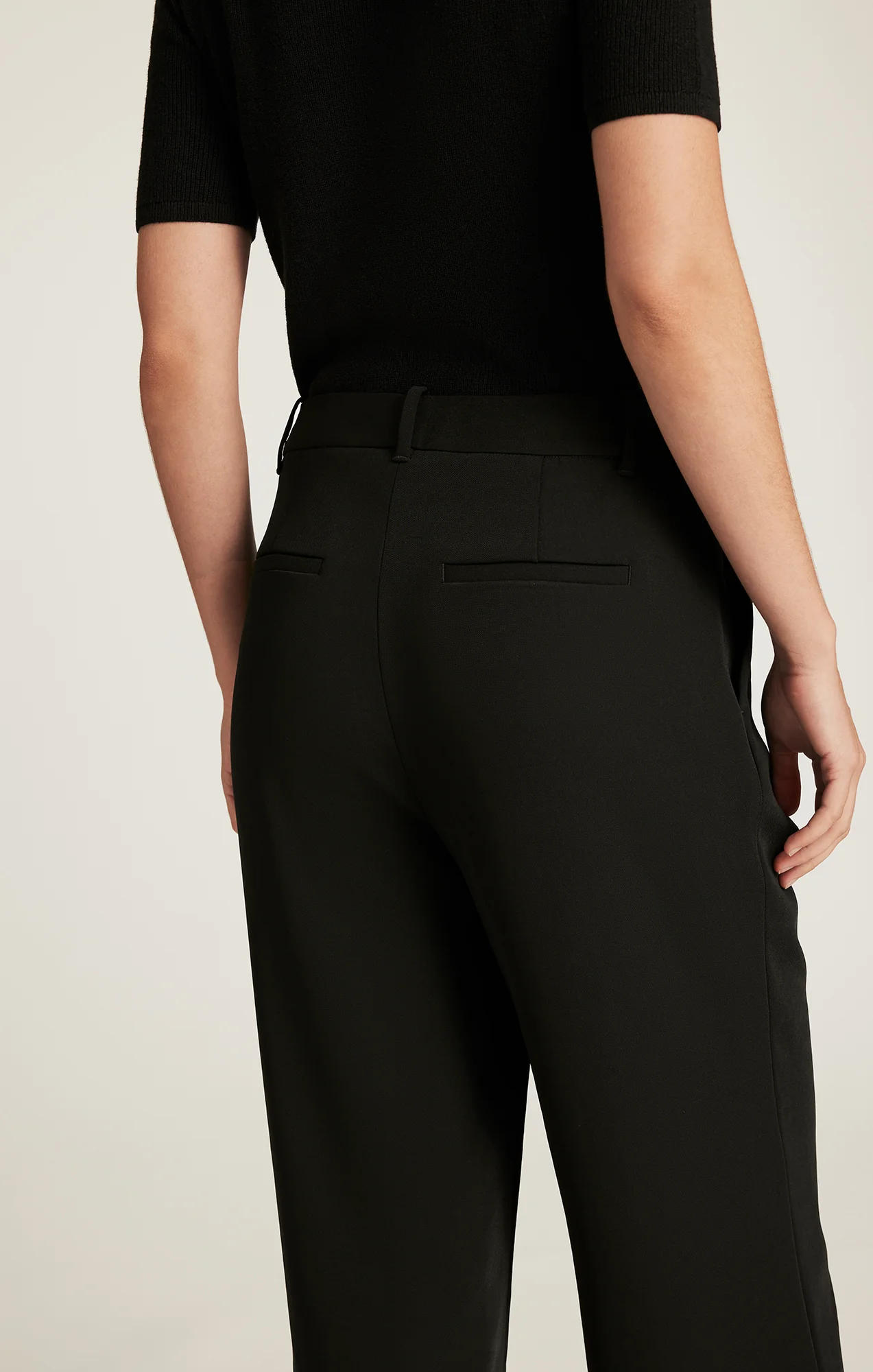 EDITION STRAIGHT LEG PANTS IN BLACK - Image 2