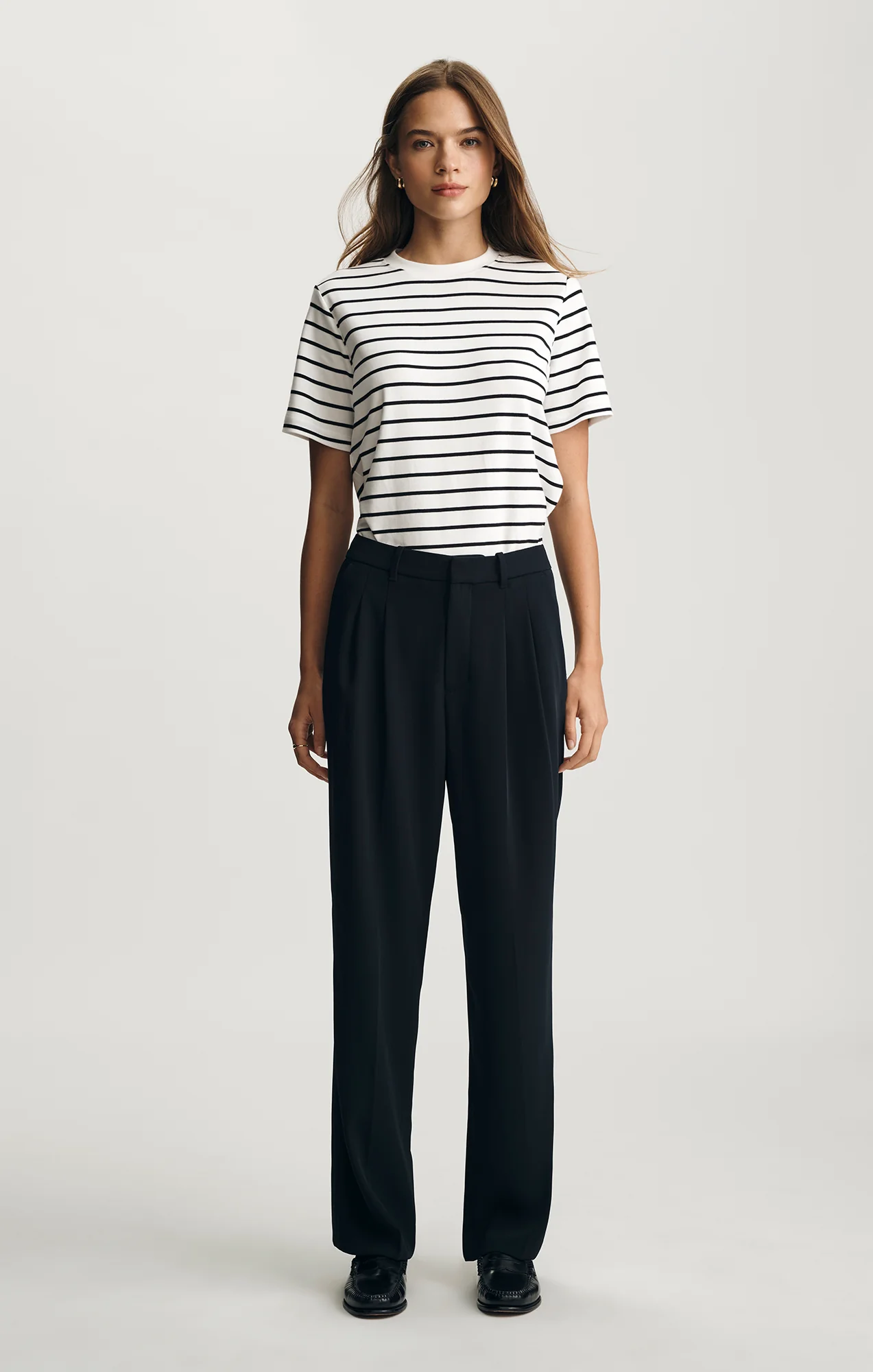 EDITION STRAIGHT LEG PANTS IN DARK NAVY - Image 3