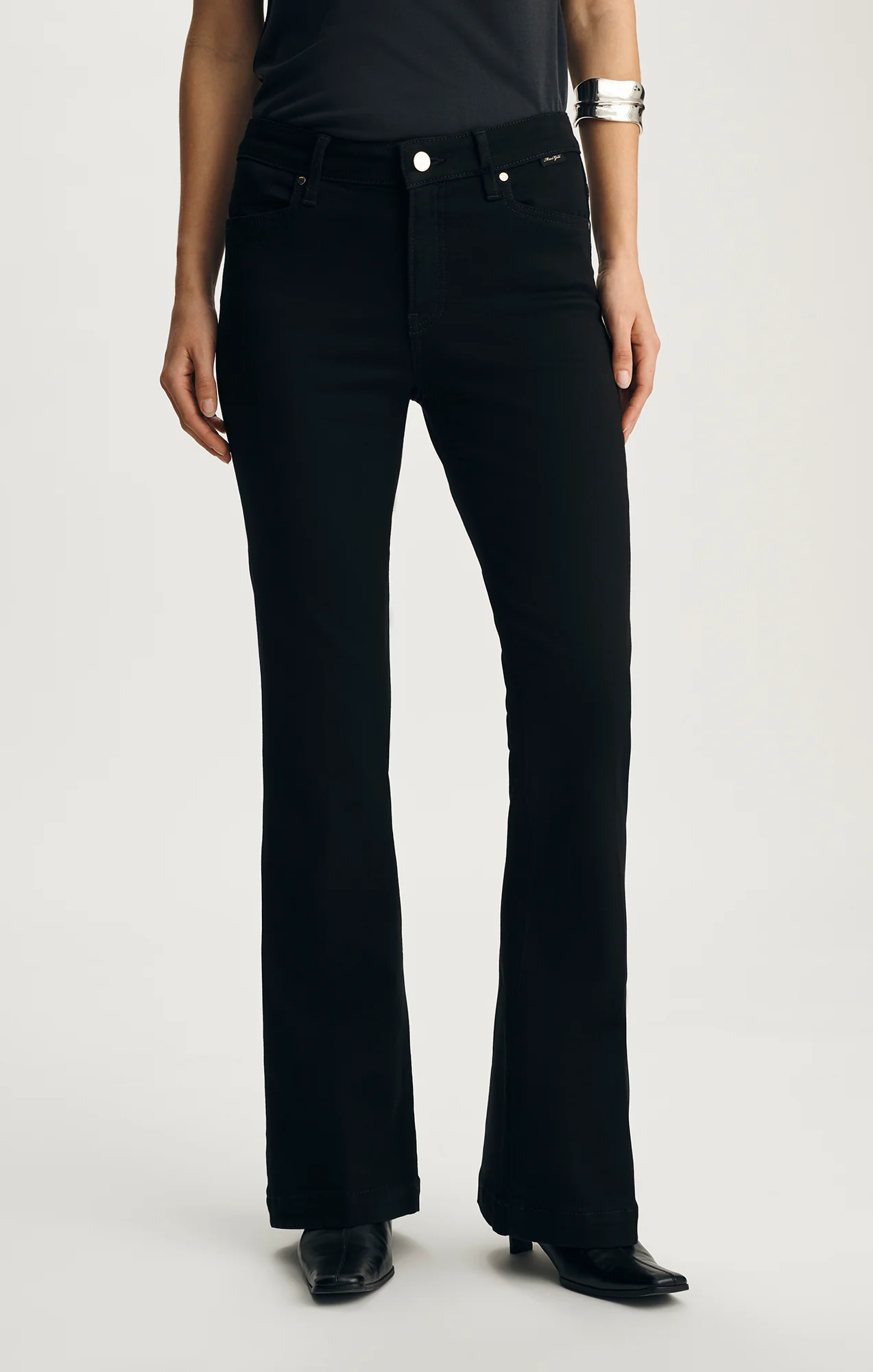 SYDNEY FLARE IN DOUBLE BLACK GOLD PREMIUM - Image 4