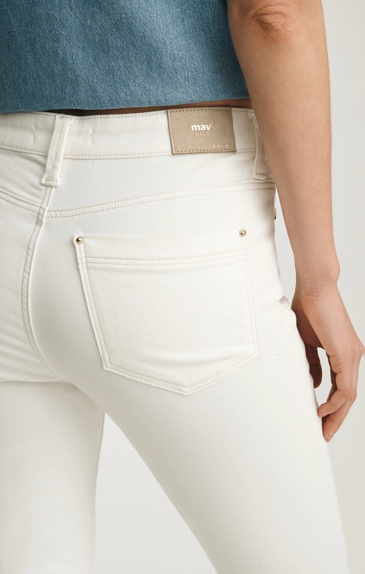 SYDNEY FLARE IN OFF WHITE GOLD PREMIUM - Image 6