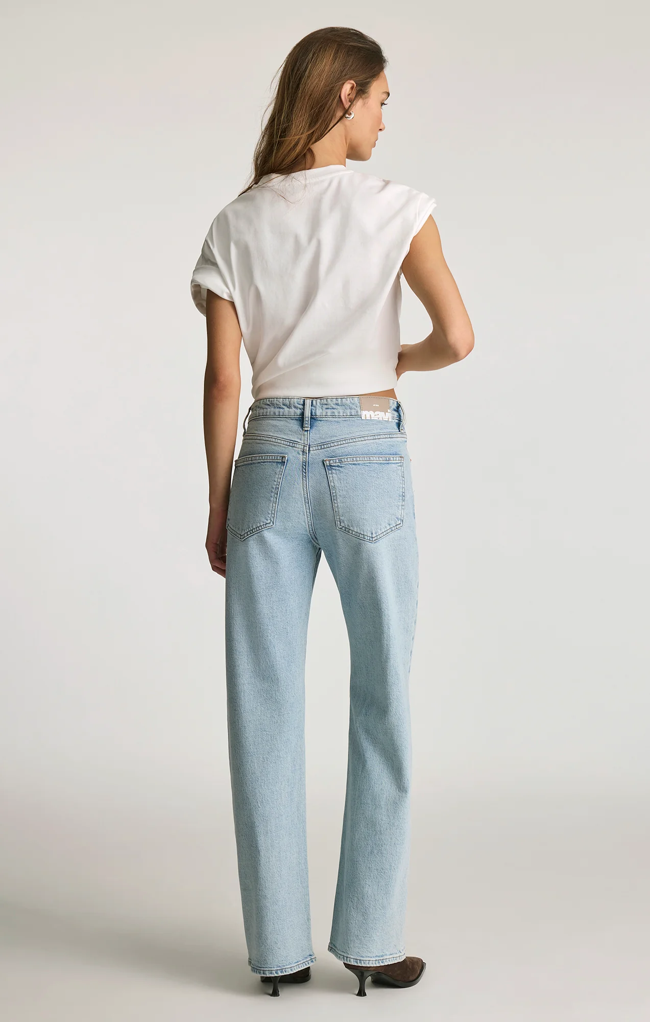 TAYLOR STRAIGHT LEG IN LIGHT BRUSHED CLASSIC BLUE - Image 2