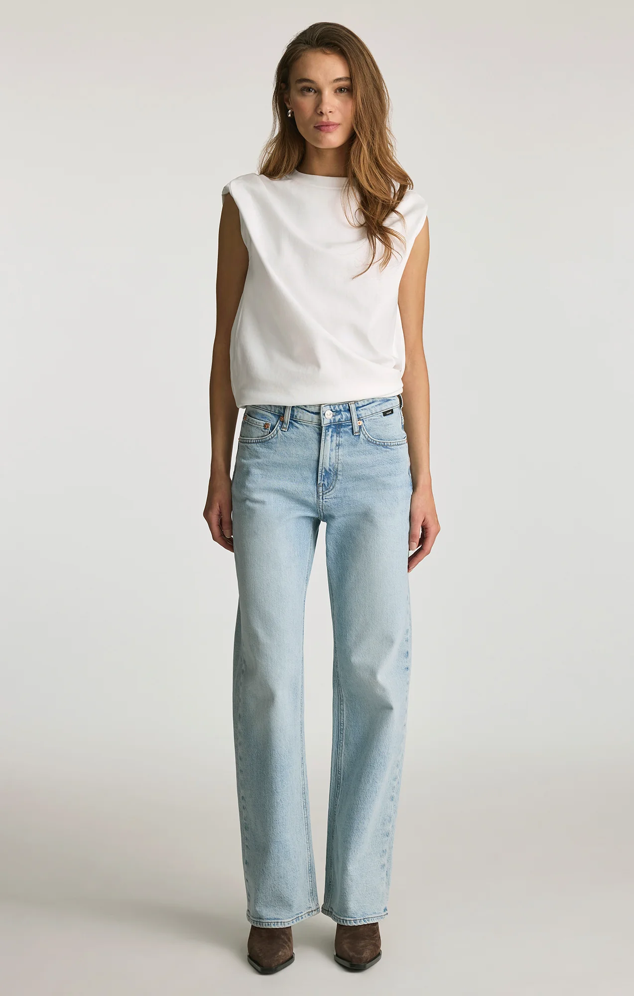 TAYLOR STRAIGHT LEG IN LIGHT BRUSHED CLASSIC BLUE - Image 3