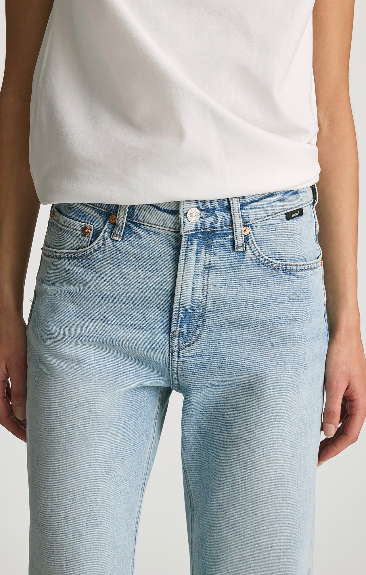 TAYLOR STRAIGHT LEG IN LIGHT BRUSHED CLASSIC BLUE - Image 5