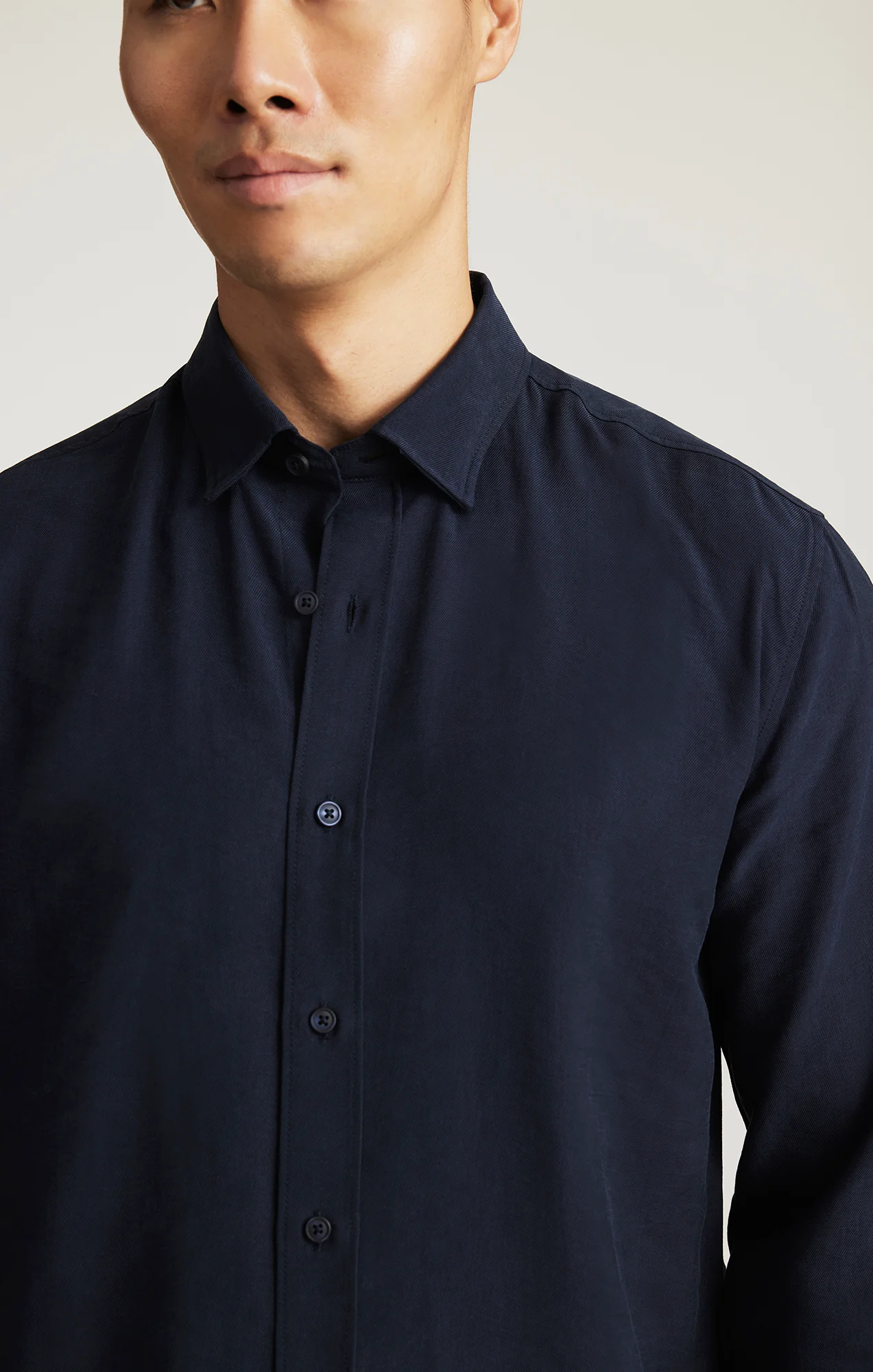 EDITION LONG SLEEVE BUTTON-UP SHIRT IN TOTAL ECLIPSE - Image 2