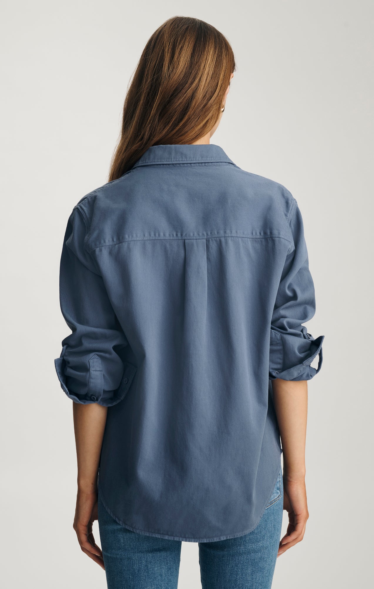 UTILITY SHIRT IN BLUE INDIGO - Image 2