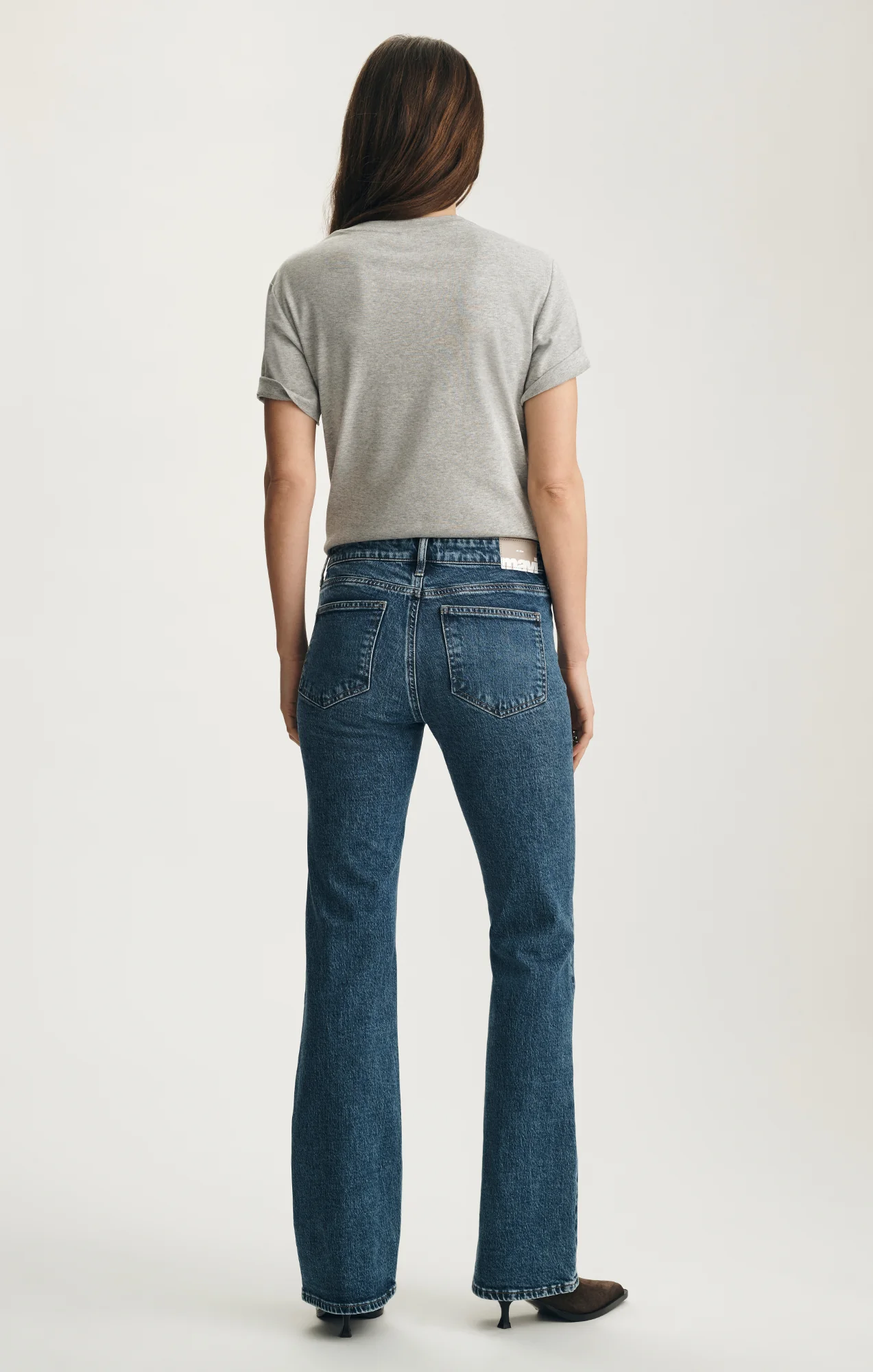 VICKY BOOTCUT IN DARK BRUSHED  CLASSIC BLUE - Image 4