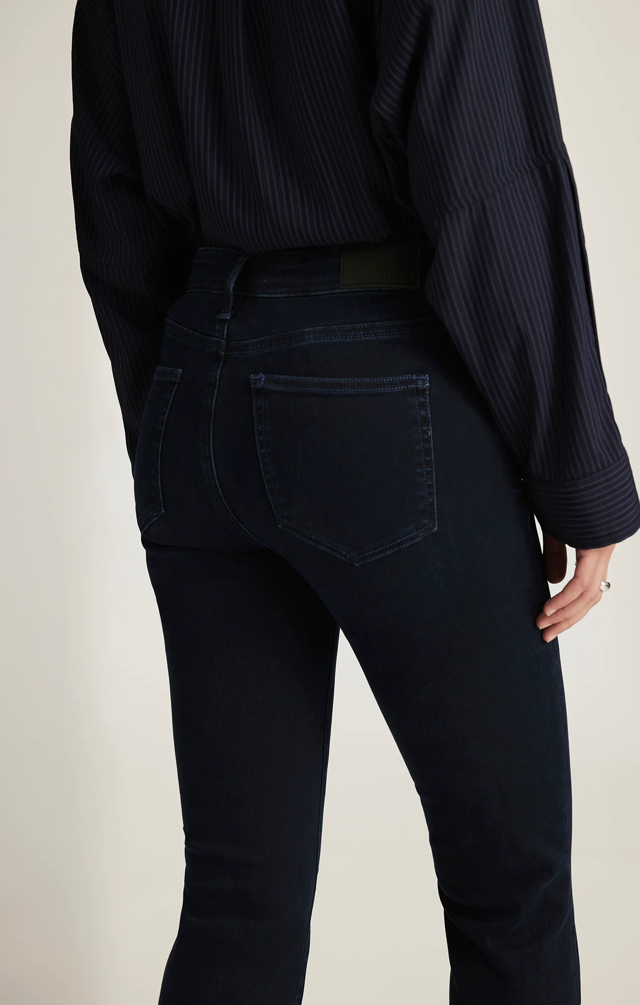 VICKY BOOTCUT IN INK FEATHER LUXE - Image 5