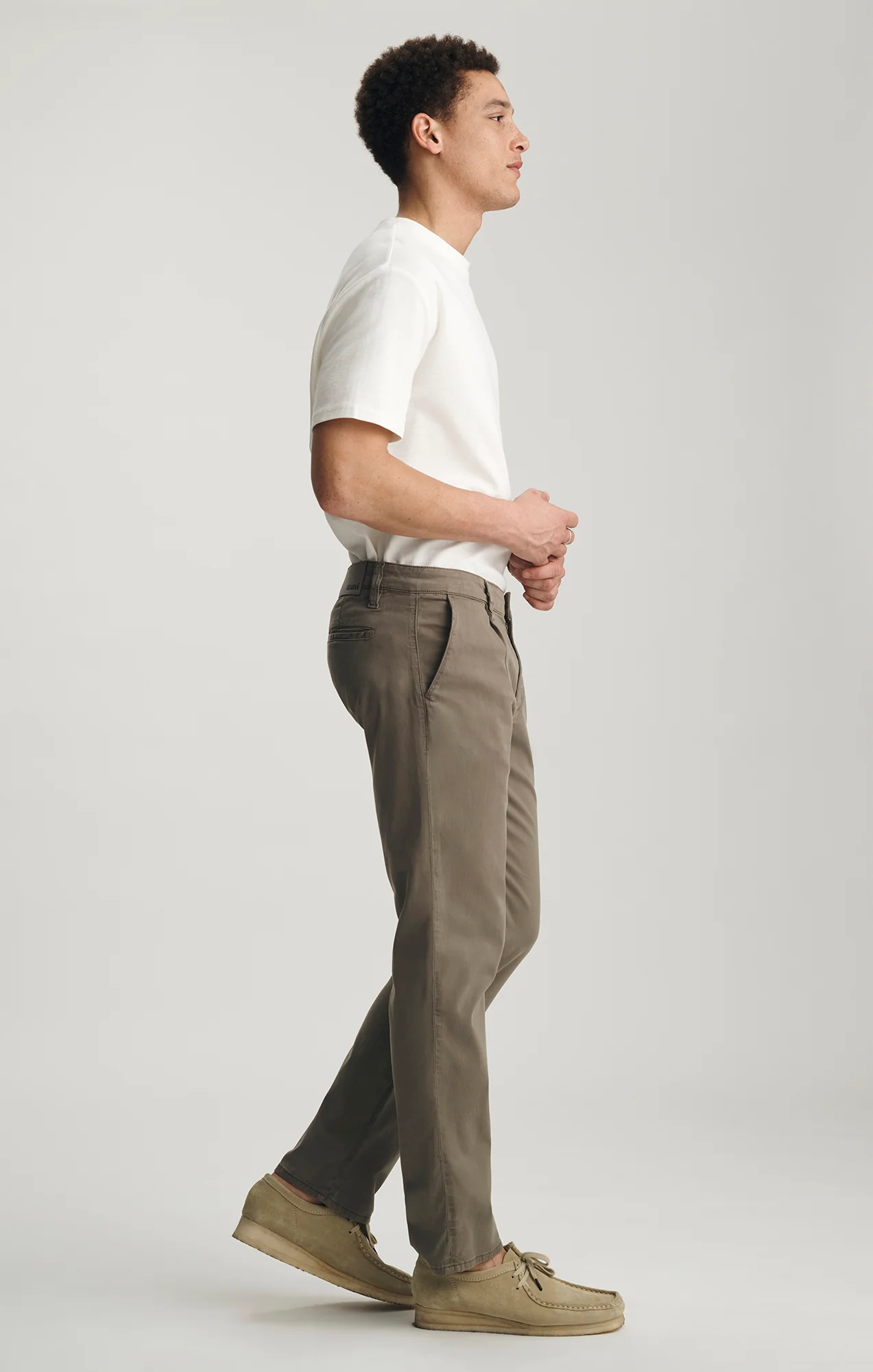 WILL PLEATED STRAIGHT CHINO IN PINE CITY - Image 2
