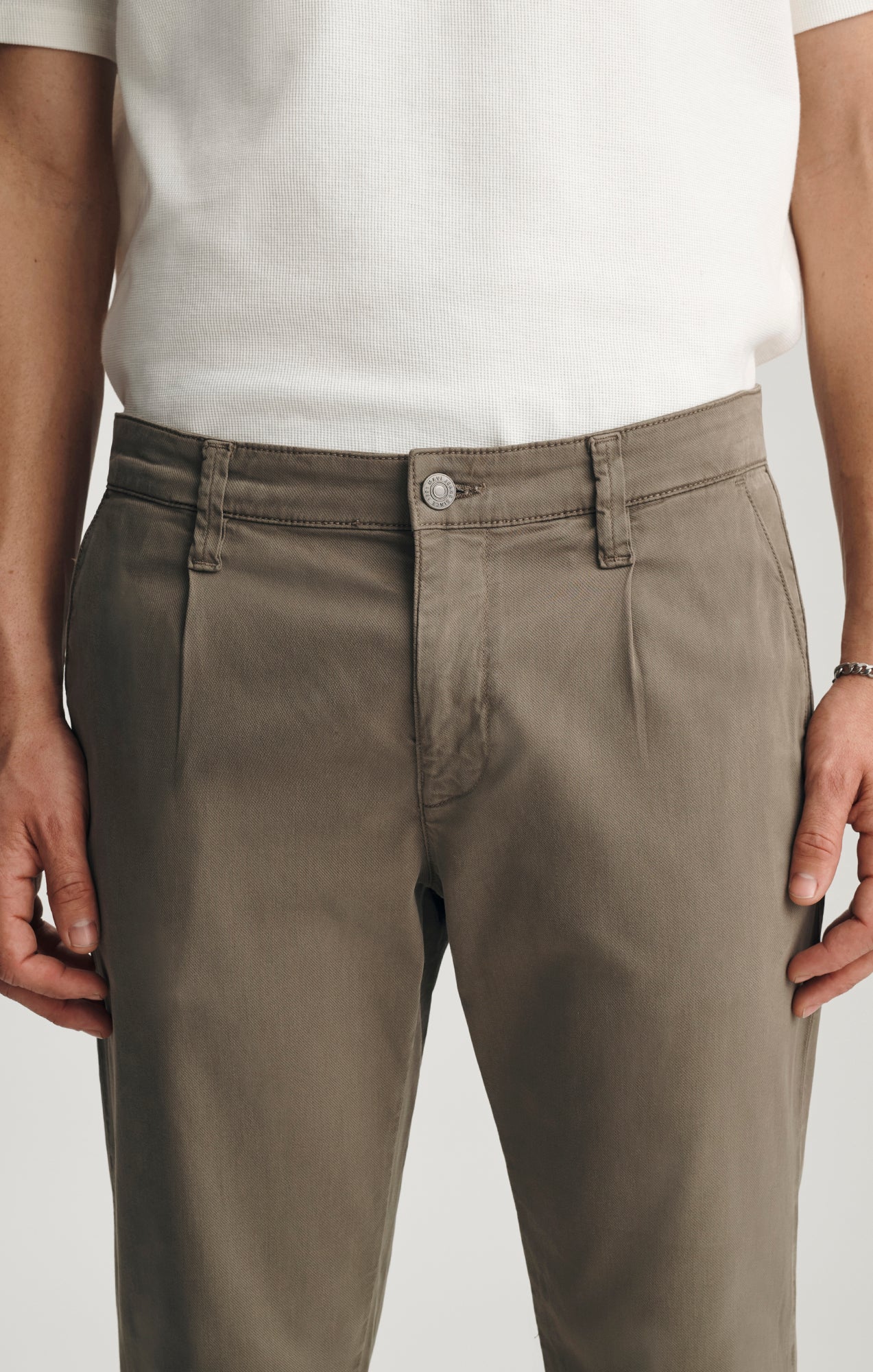 WILL PLEATED STRAIGHT CHINO IN PINE CITY - Image 6
