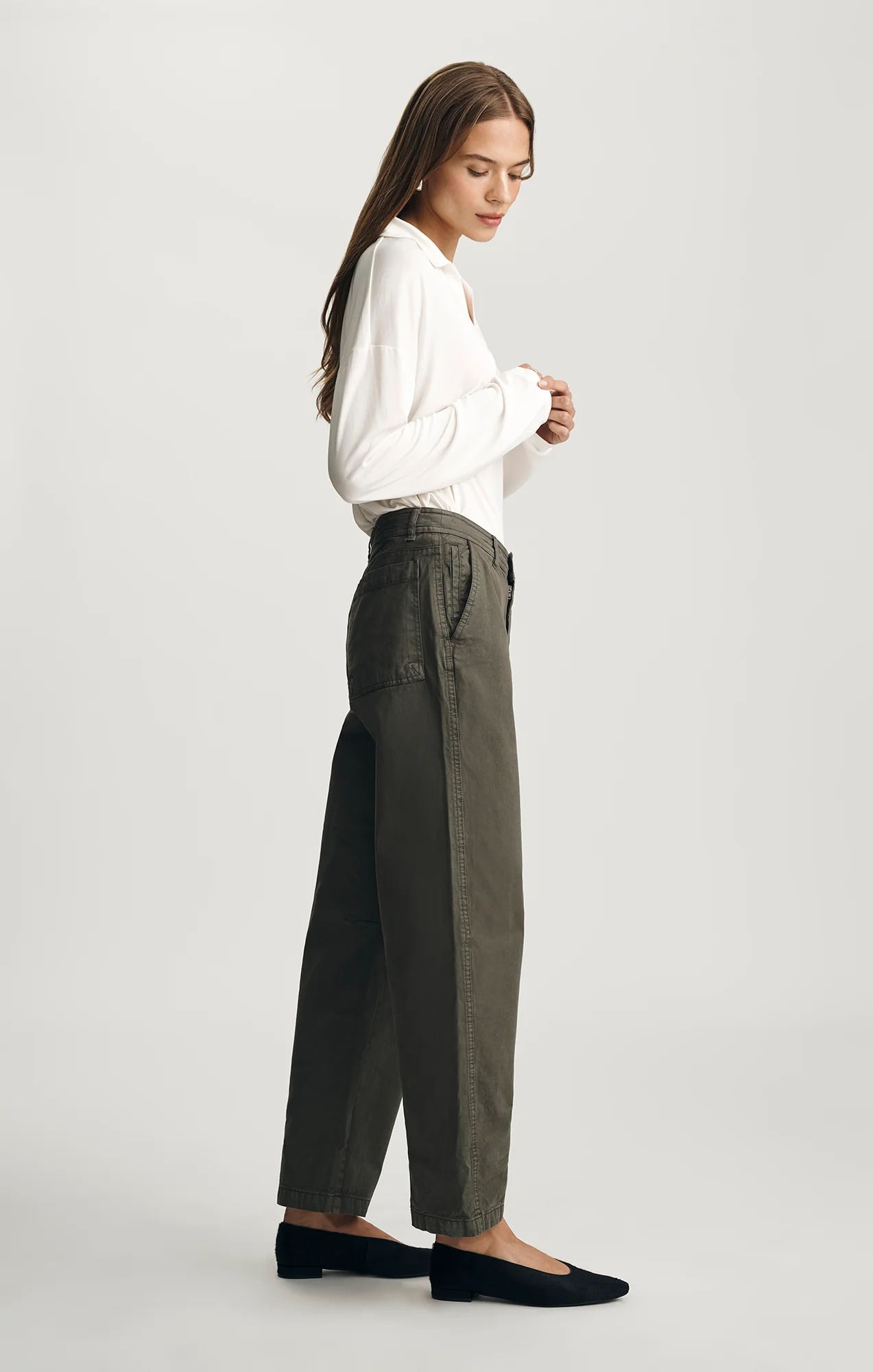 EDITION WIDE LEG PANTS IN KAMBABA - Image 2
