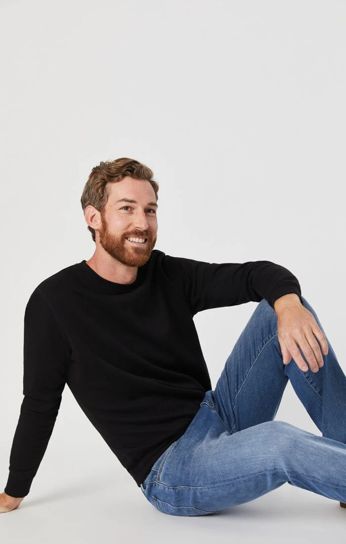 ZACH STRAIGHT LEG JEANS IN LIGHT SUPERMOVE - Image 6